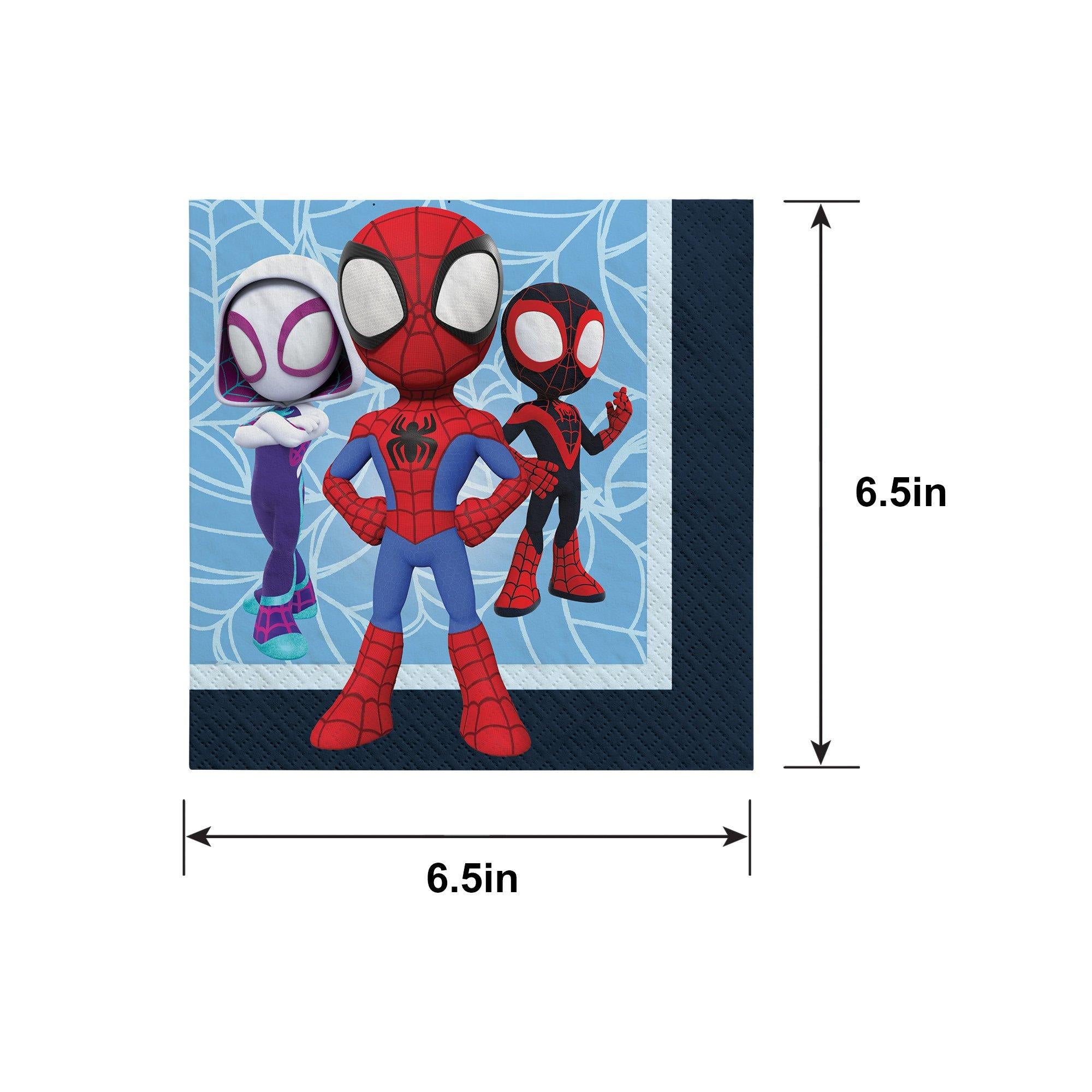 Spidey & His Amazing Friends Paper Lunch Napkins. 6.5in. 16ct - Image 3