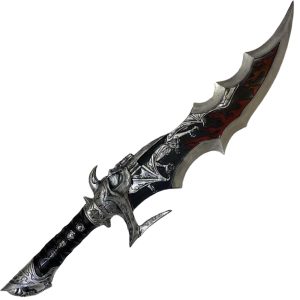 Assassin Dragon Sword. 35in - High-Density Foam Prop