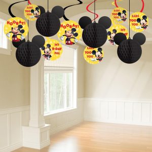Mickey Mouse Forever Honeycomb Swirls. 12pc