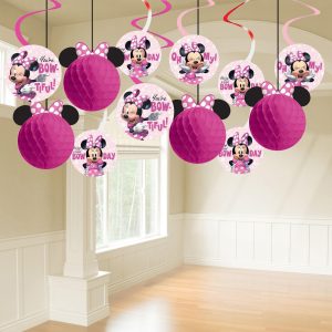 Minnie Mouse Forever Honeycomb Swirls. 12pc