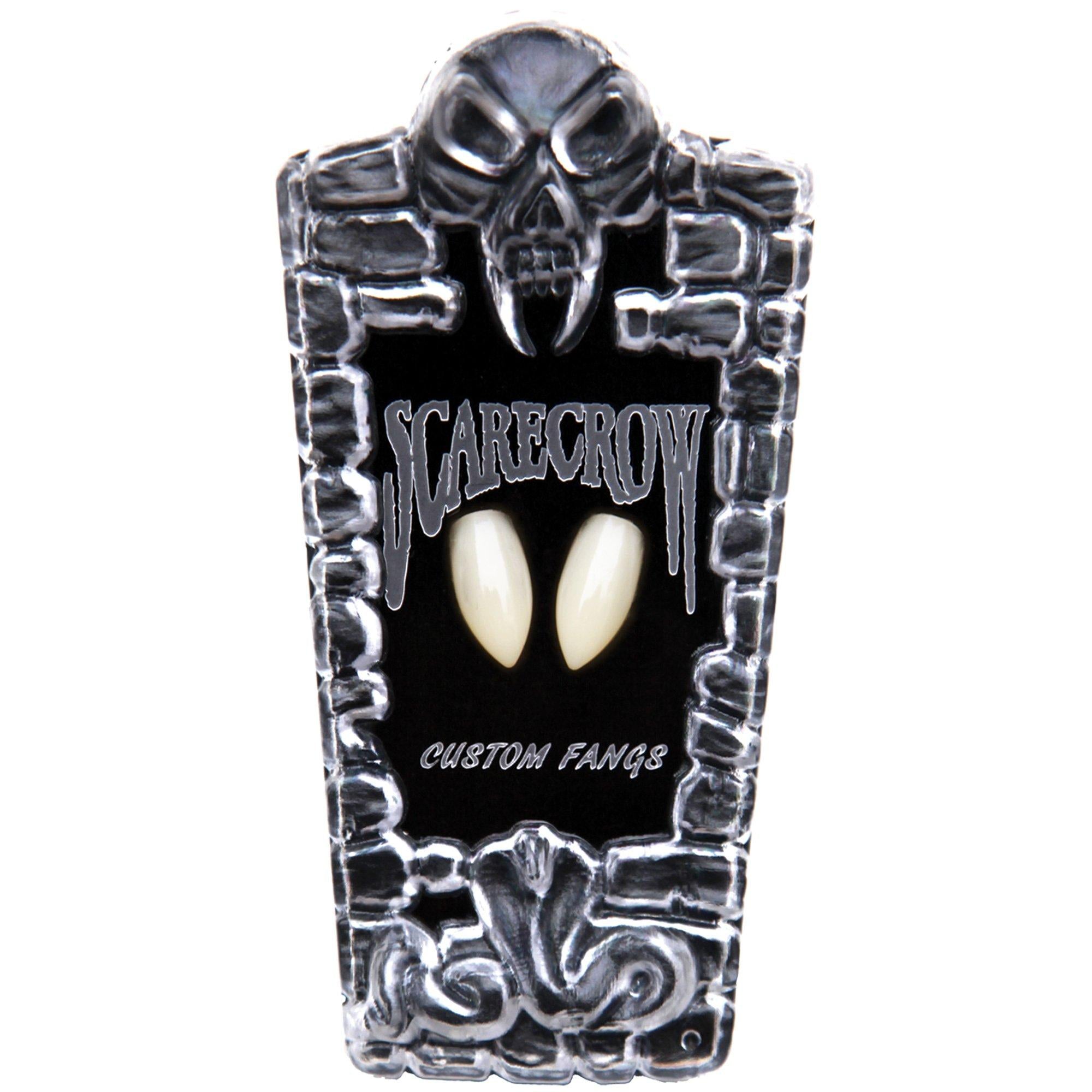 Scarecrow™ Classic Deluxe Vampire Fang Set. 18mm. 2pc - Image 2