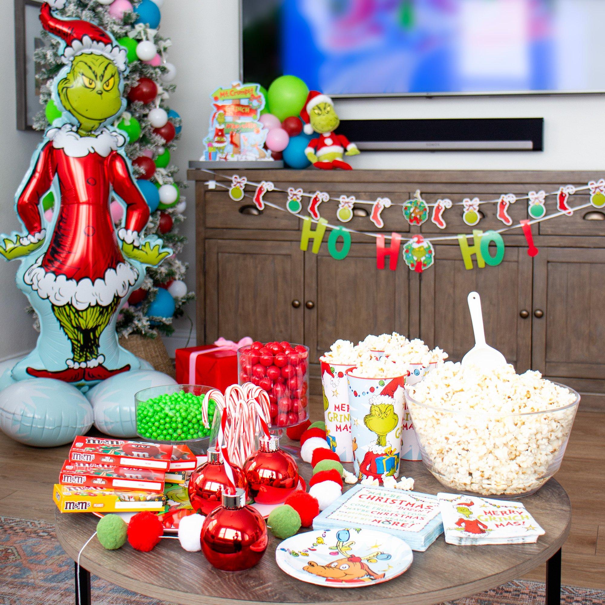 AirLoonz Christmas Grinch Foil Balloon. 59in - Dr. Seuss How the Grinch Stole Christmas - Image 5