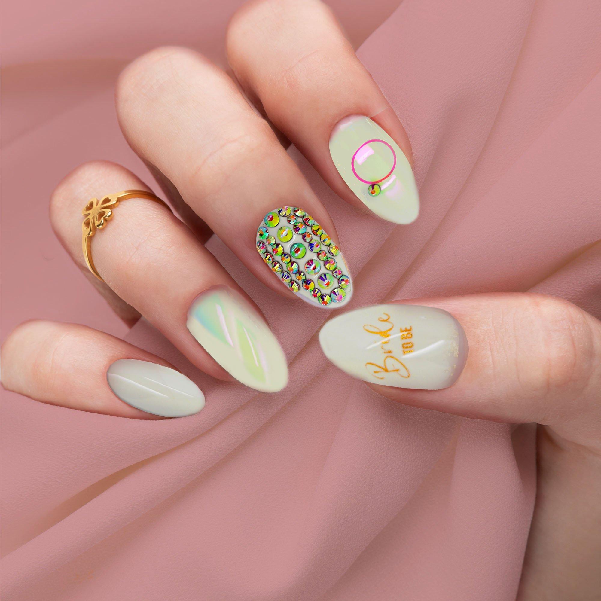 I Said Yes Faux Nail Set. 24pc