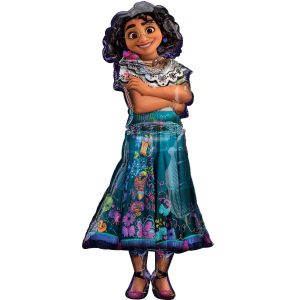 Gliding Mirabel Madrigal Foil Balloon. 25in x 56in - Disney Encanto