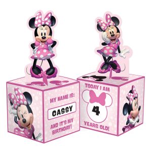 Minnie Mouse Forever Cardstock & Paper Table Decorating Kit. 6pc
