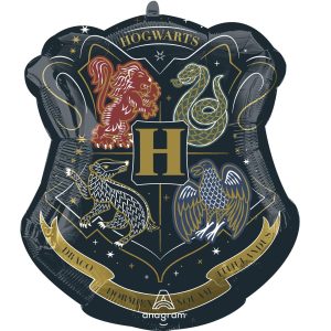 Hogwarts Crest Foil Balloon. 21in x 22in - Harry Potter