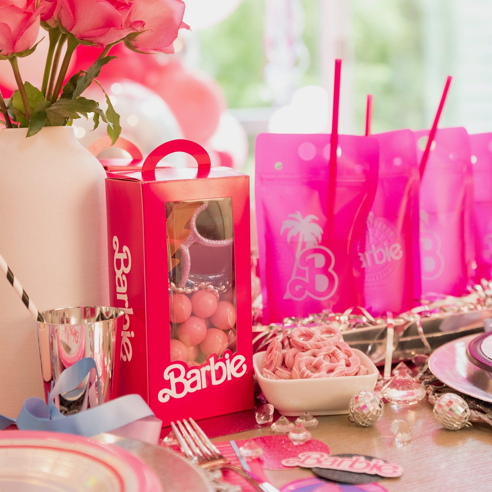 Malibu Barbie Plastic Drink Pouches. 16.9oz. 8ct - Image 2