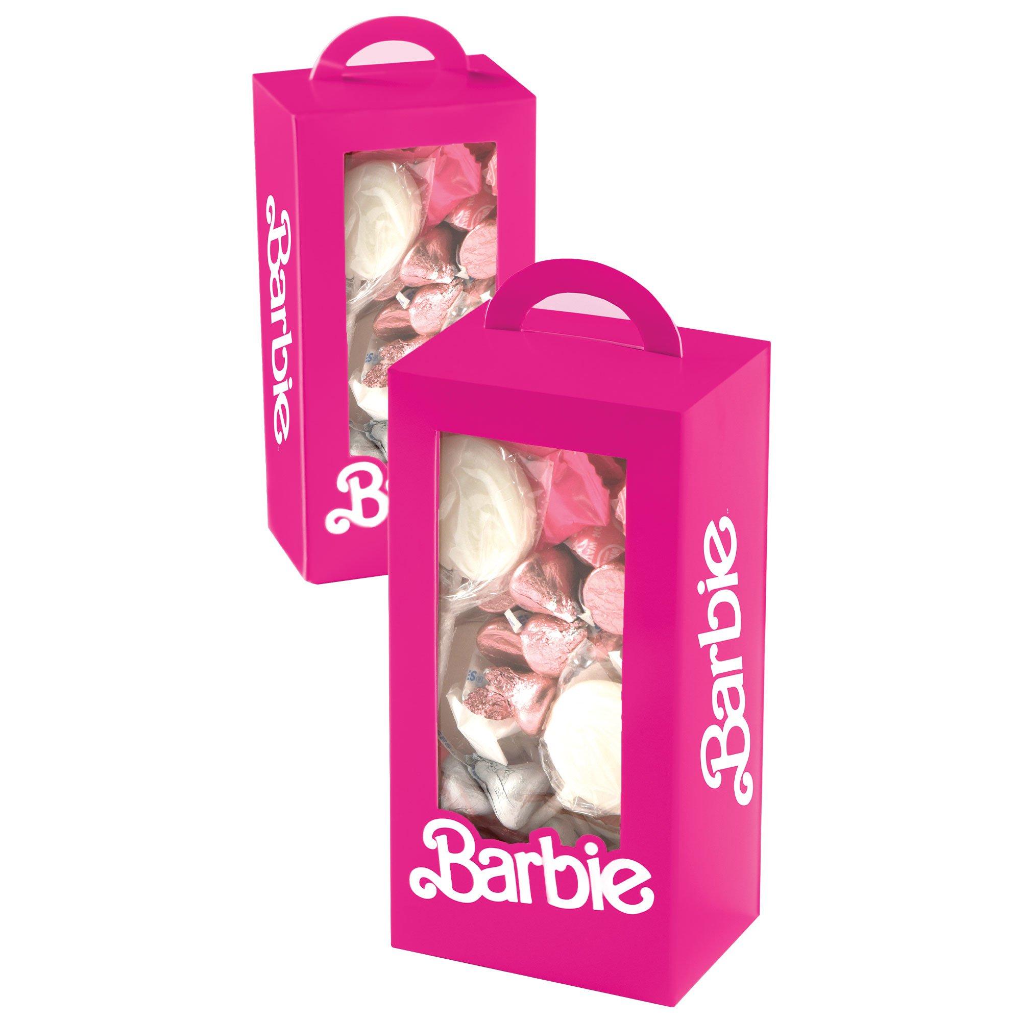 Malibu Barbie Cardstock Favor Boxes. 8in x 3in. 4ct - Image 3
