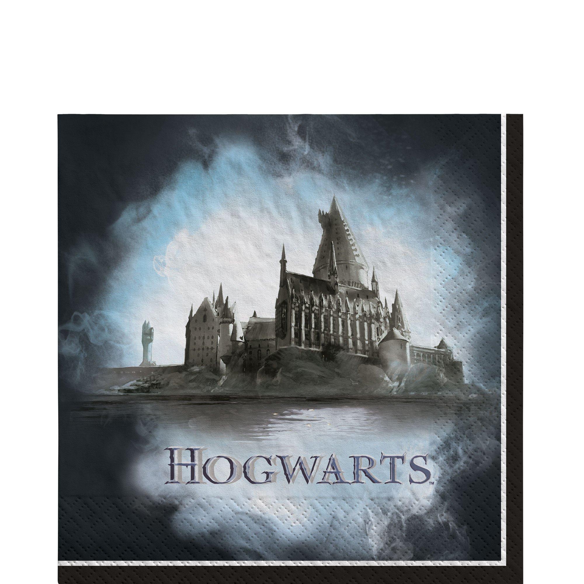 Hogwarts Paper Lunch Napkins. 6.5in. 36ct - Harry Potter