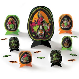 Disney Villains Halloween Cardstock Table Decorating Kit. 31pc