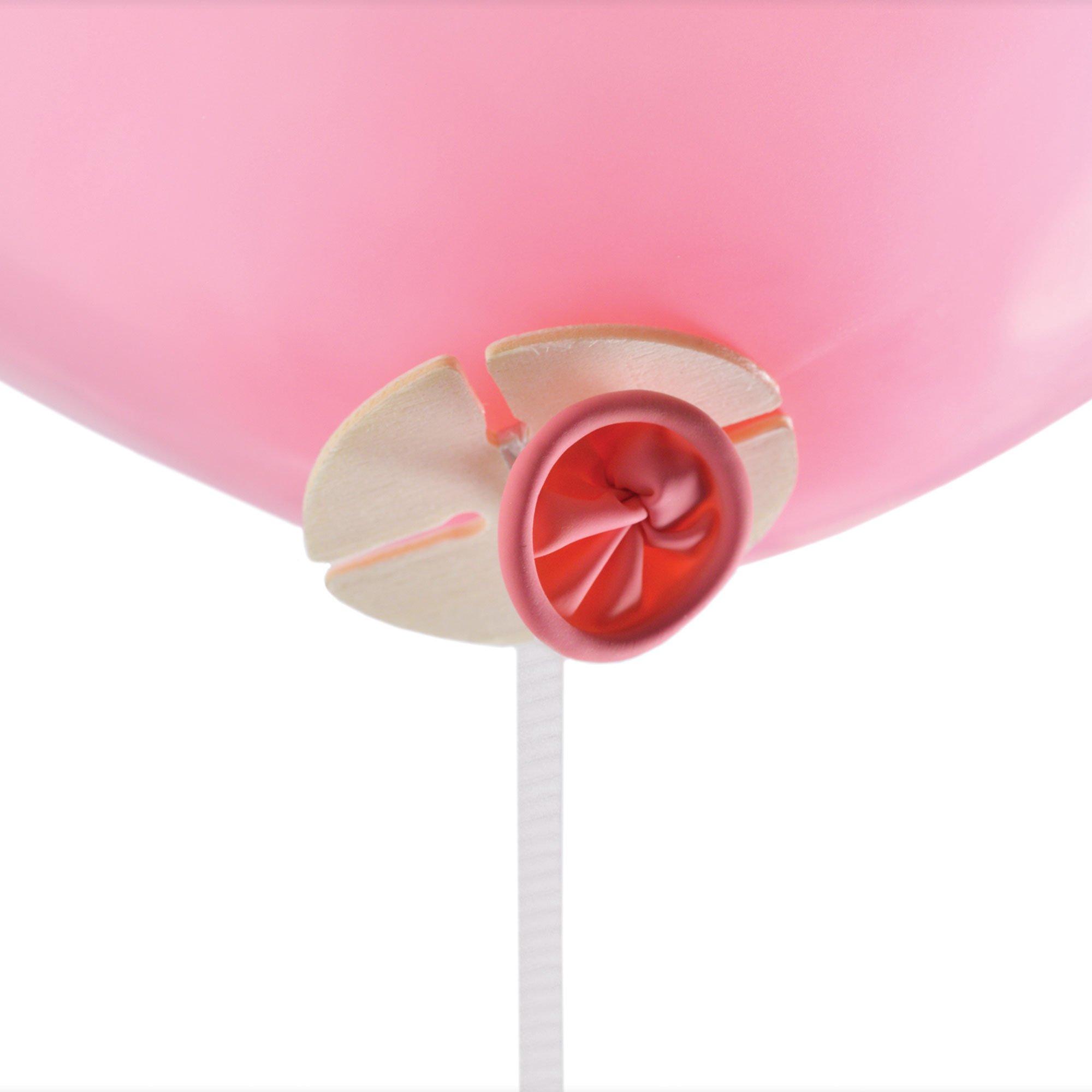 Balloon Ties with Ribbon. 50ct - Image 2