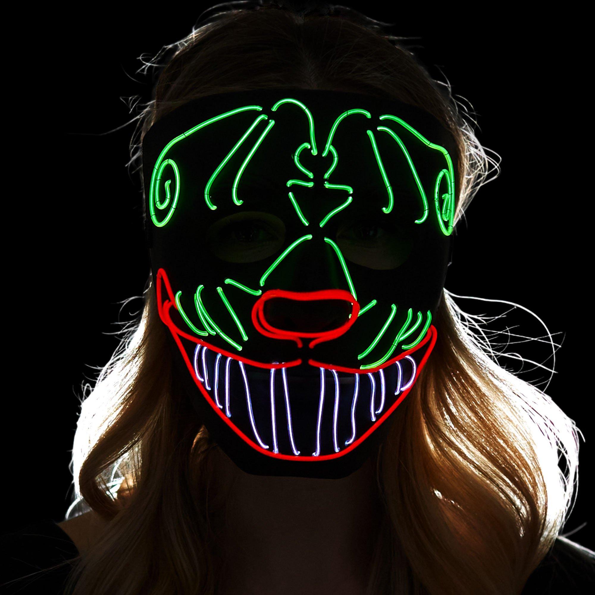 Light-Up Scary Face Mask - Image 2