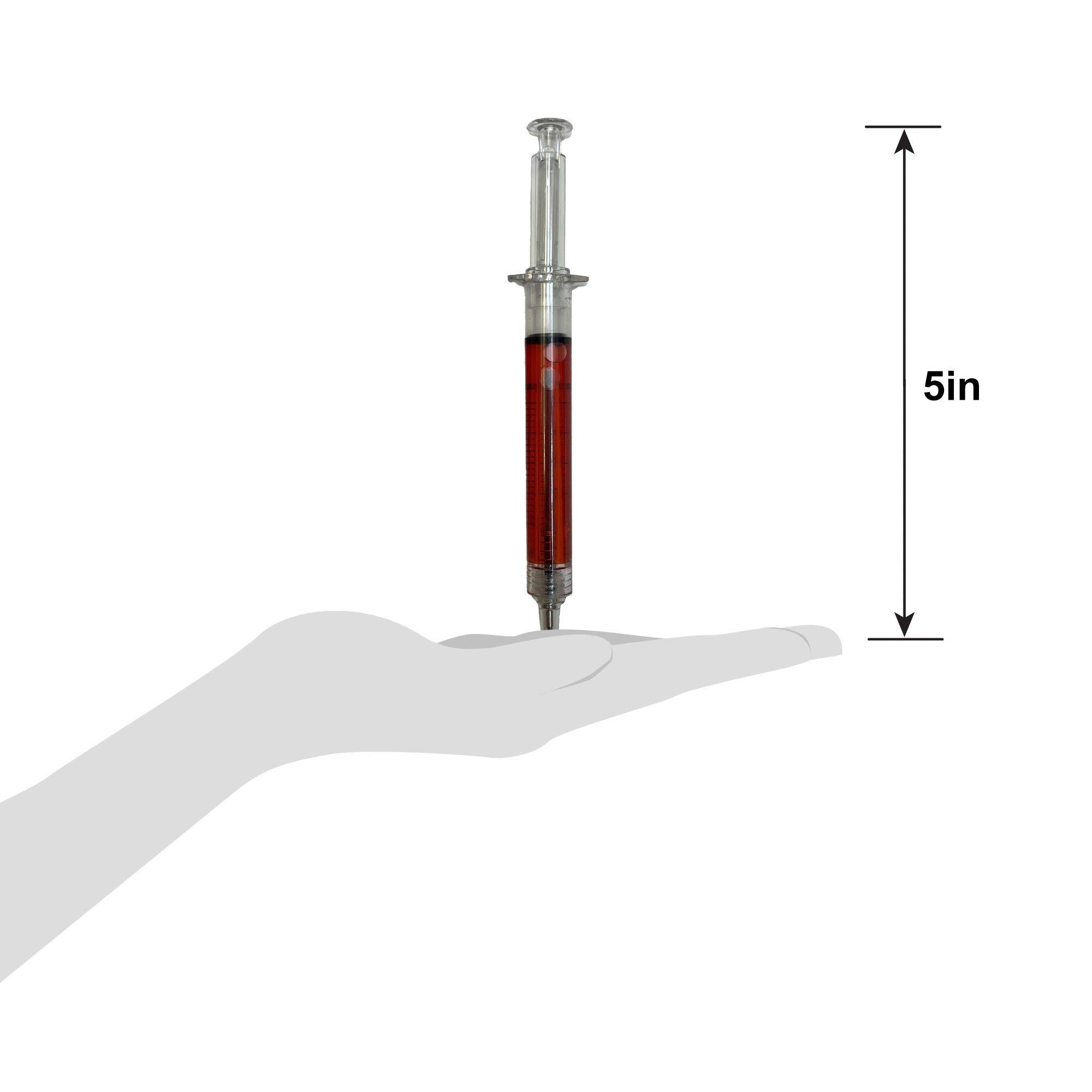 Bloody Syringe Plastic Pens. 5in. 3ct - Image 4