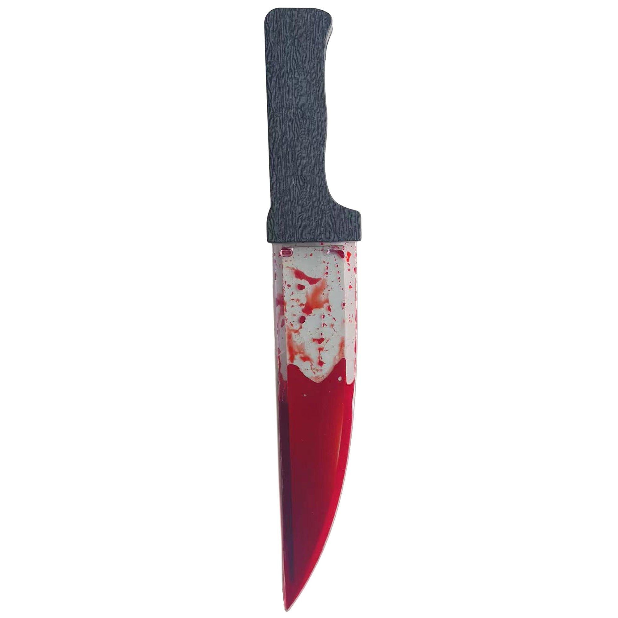 Bleeding Kitchen Knife Prop. 18in