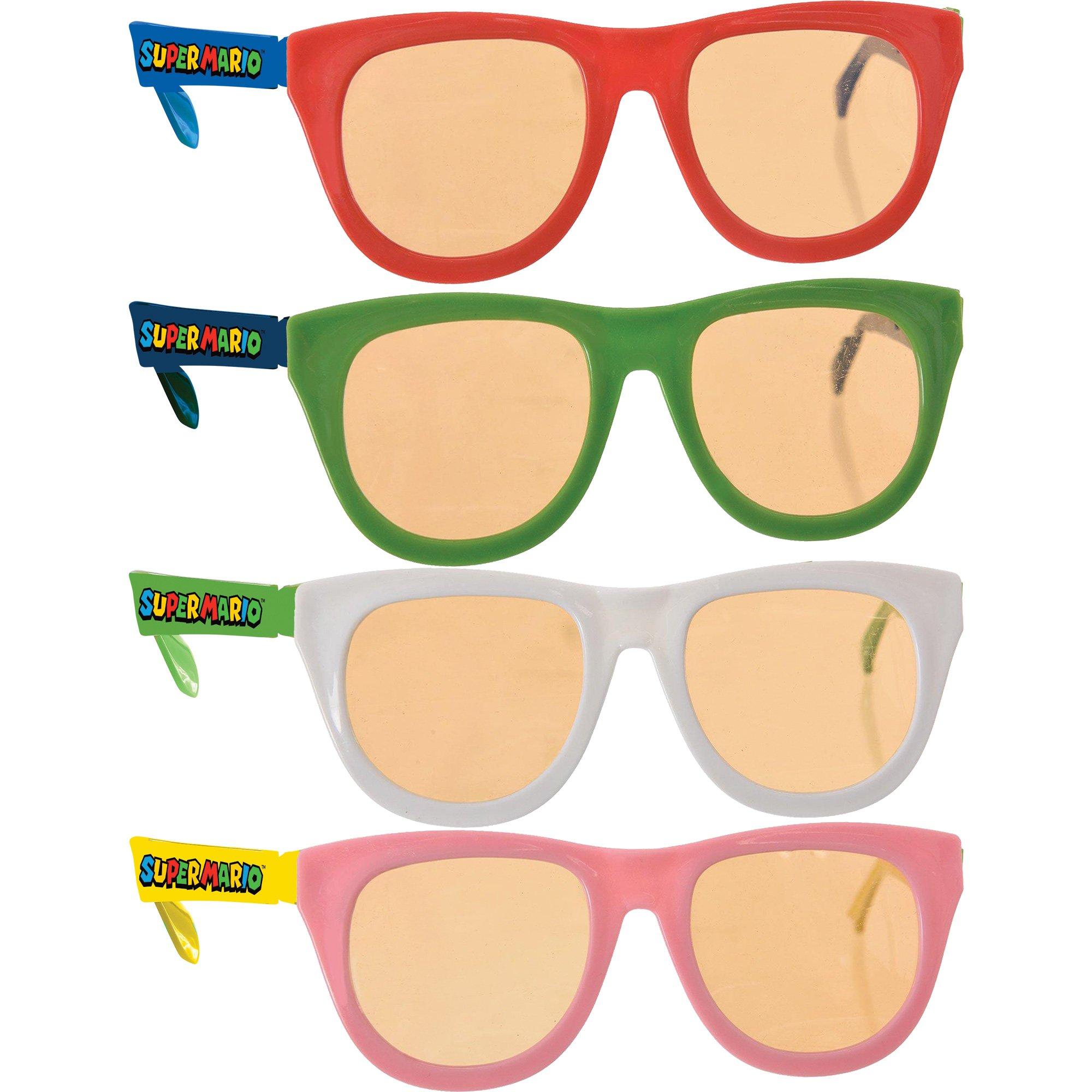 Super Mario Glasses. 8ct