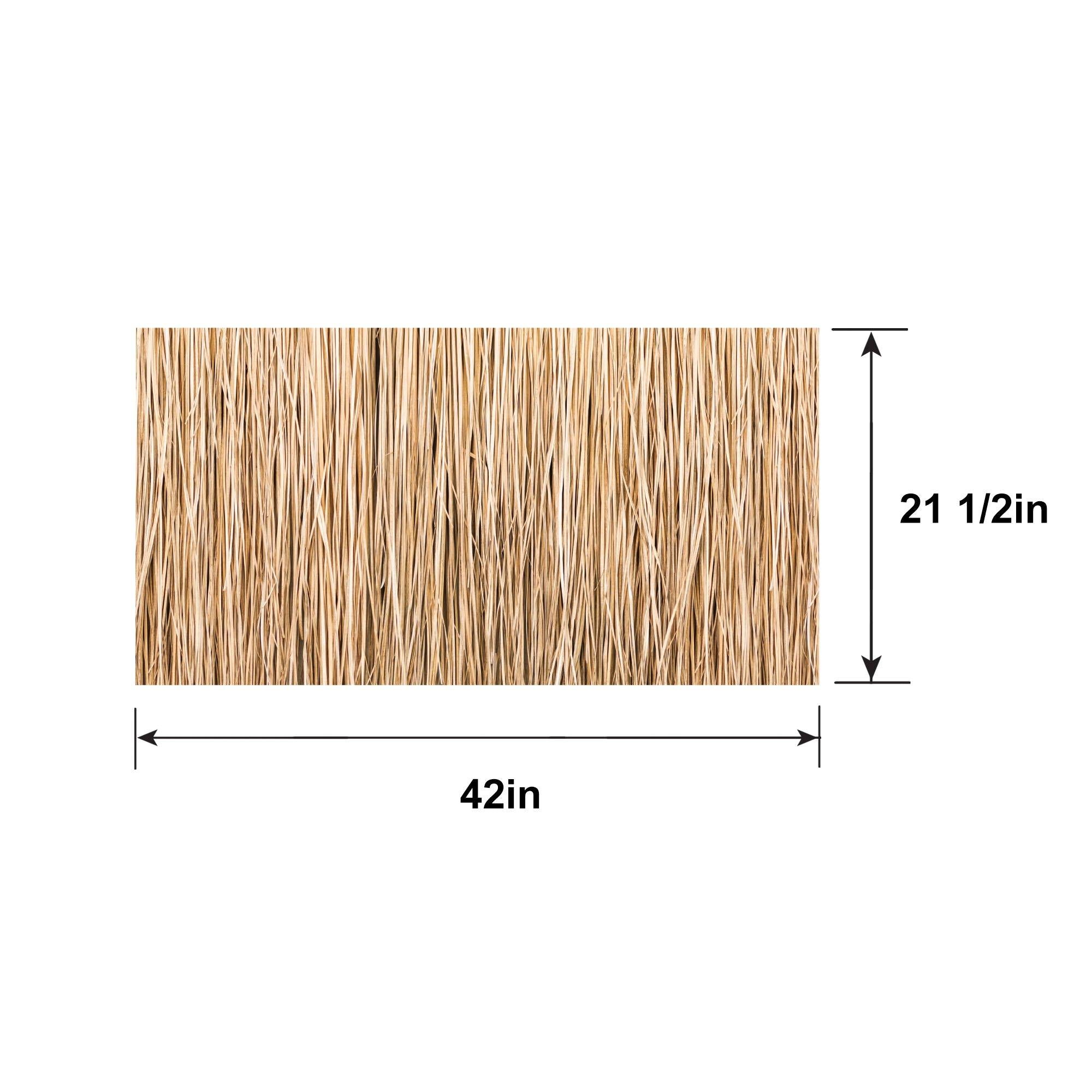 Beach Life Surf Shack 3D Plastic & Raffia Scene Setter. 8.4ft x 5.4ft - Image 3