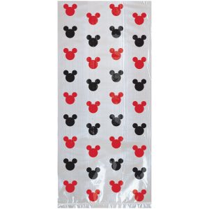 Mickey Mouse Treat Bags. 4in x 9.5in. 16ct - Disney Junior