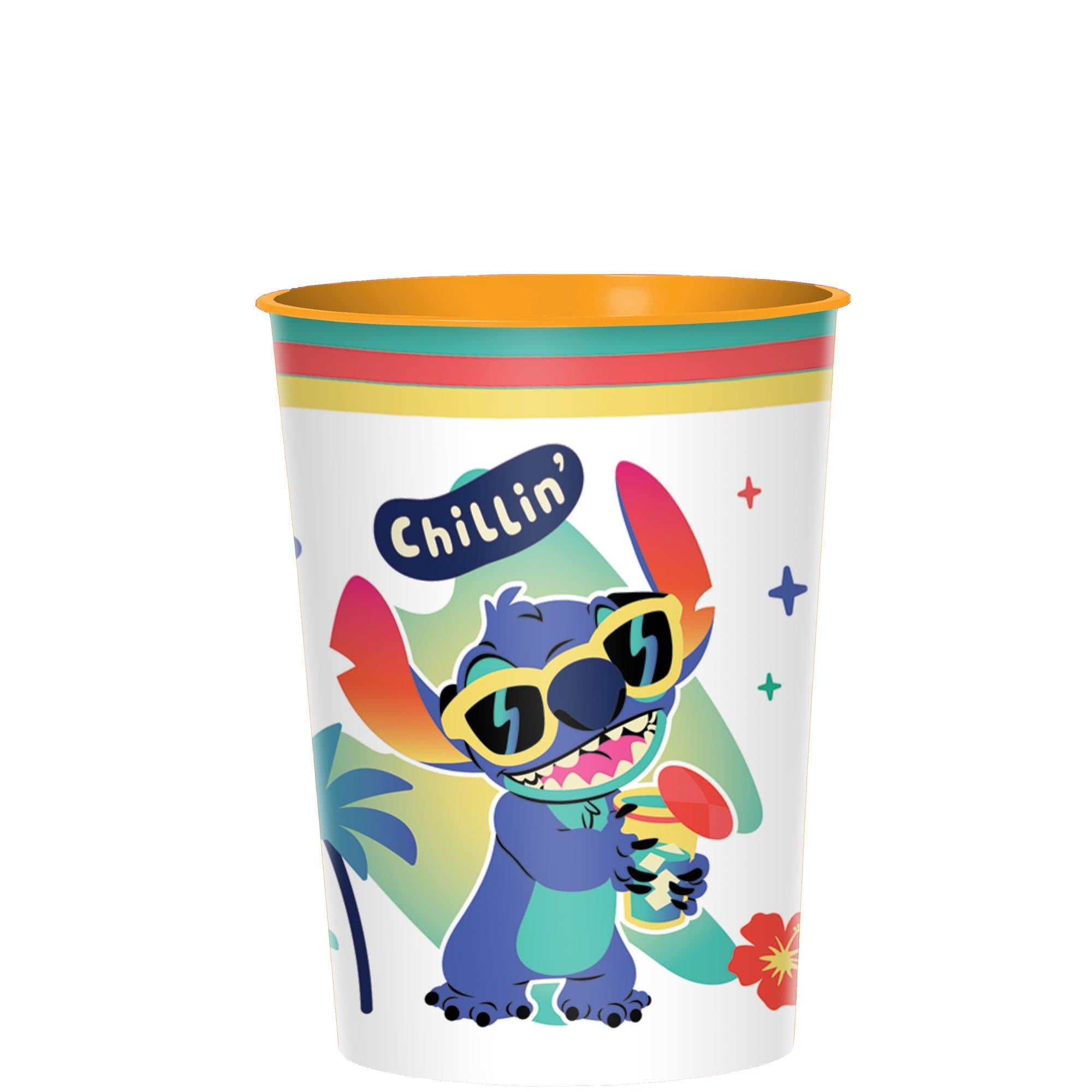 Stitch Aloha Plastic Favor Cup. 16oz - Disney Lilo & Stitch - Image 2