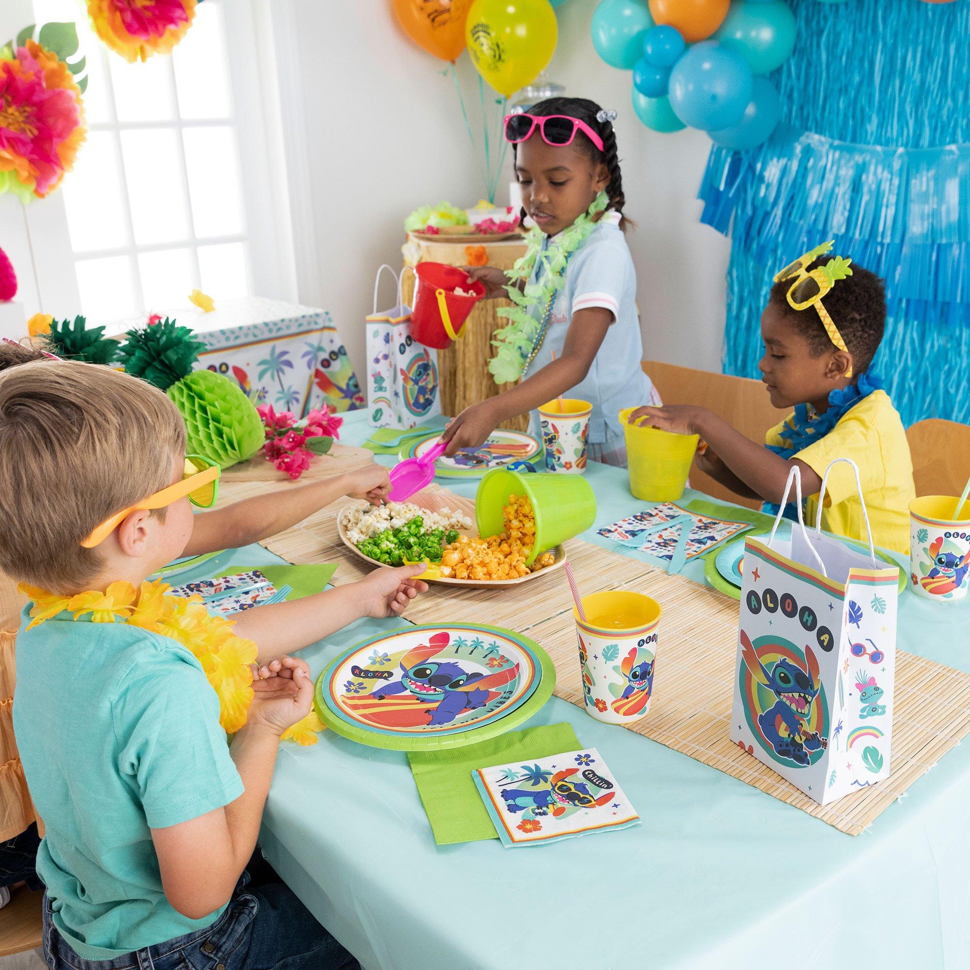 Stitch Aloha Lunch Plates. 9in. 8ct - Disney Lilo & Stitch - Image 4