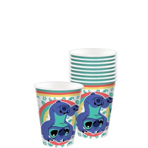 Stitch Aloha Cups. 9oz. 8ct - Disney Lilo & Stitch