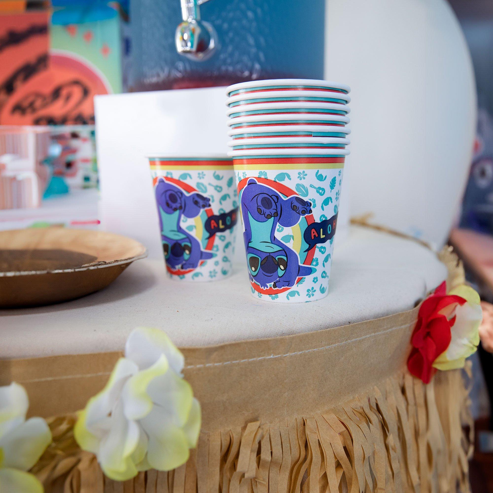 Stitch Aloha Cups. 9oz. 8ct - Disney Lilo & Stitch - Image 3
