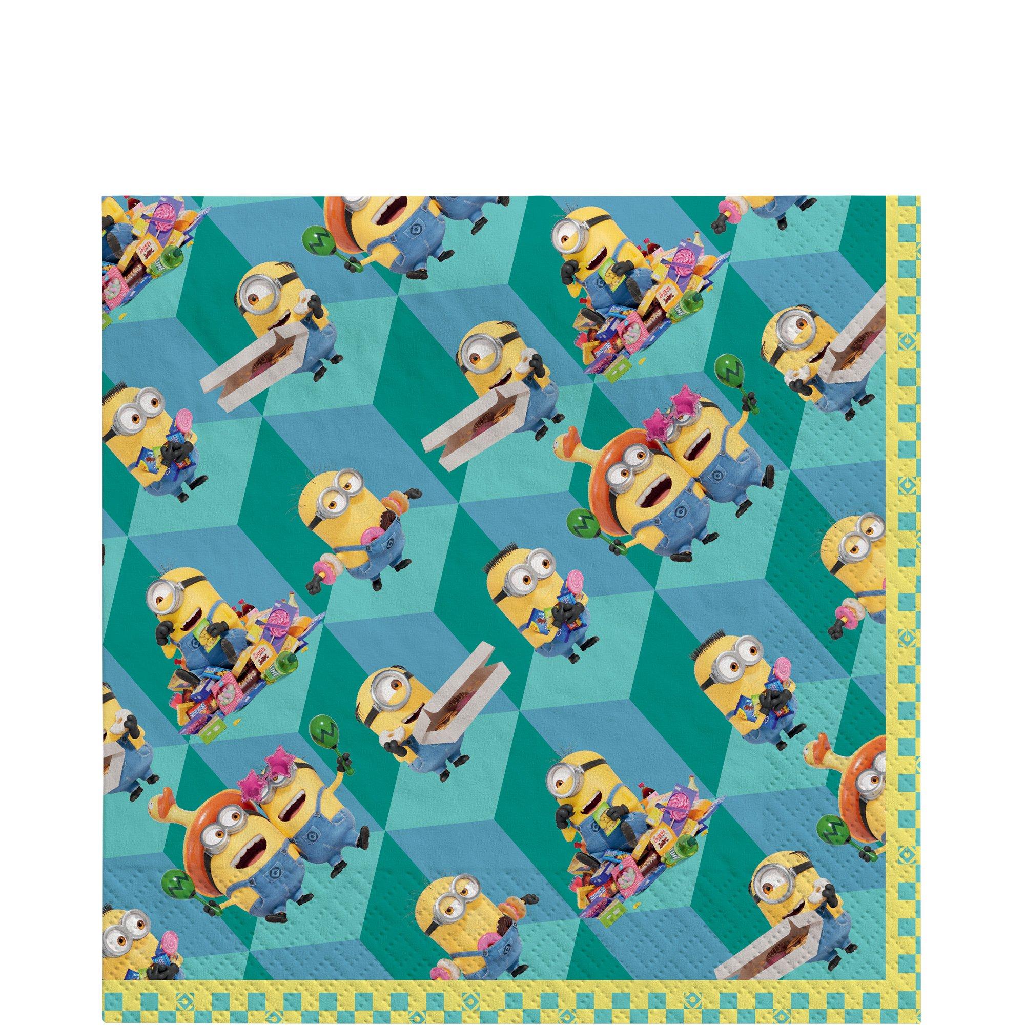 Minions Paper Lunch Napkins. 6.5in. 16ct - Despicable Me 4
