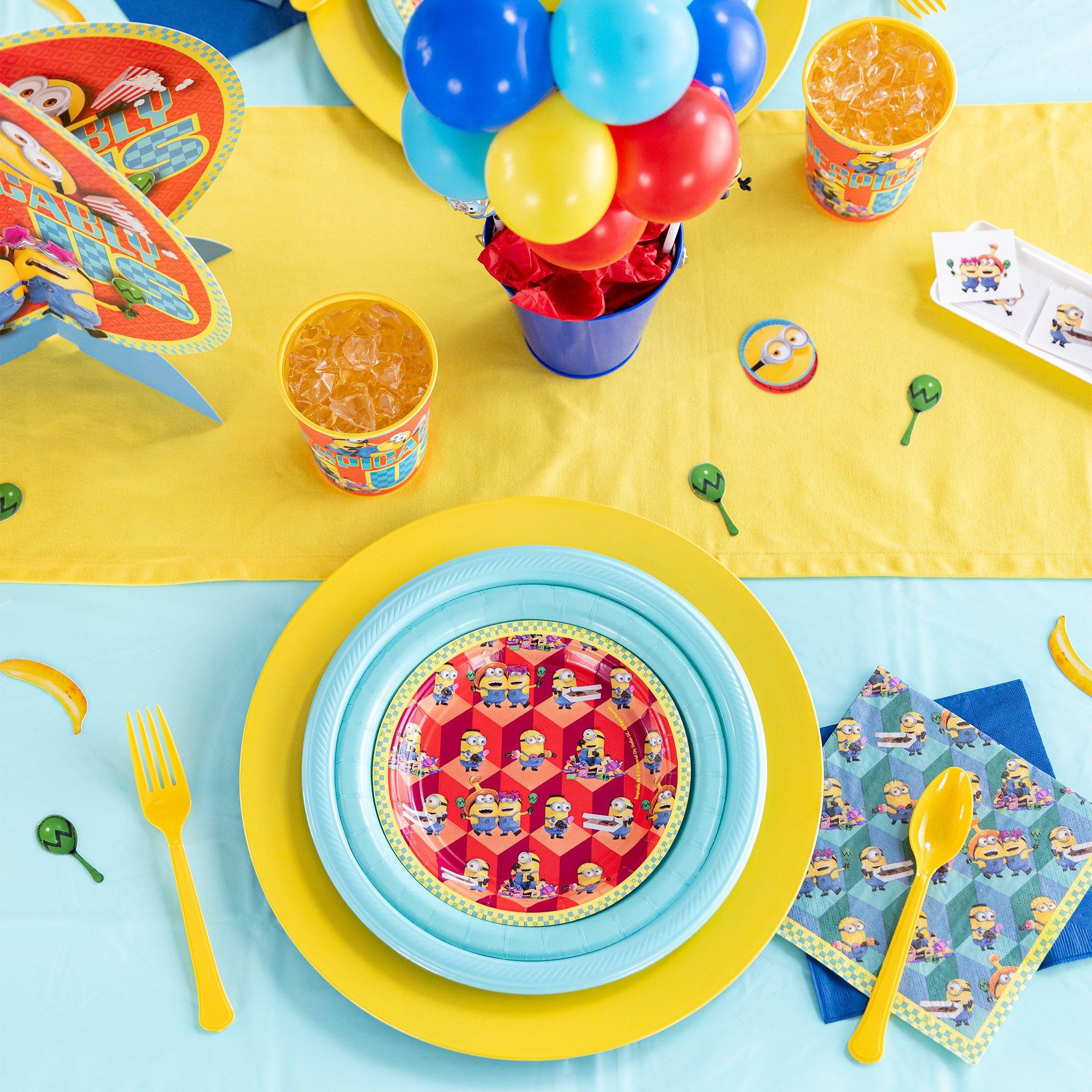 Minions Paper Dessert Plates. 7in. 8ct - Despicable Me 4 - Image 3