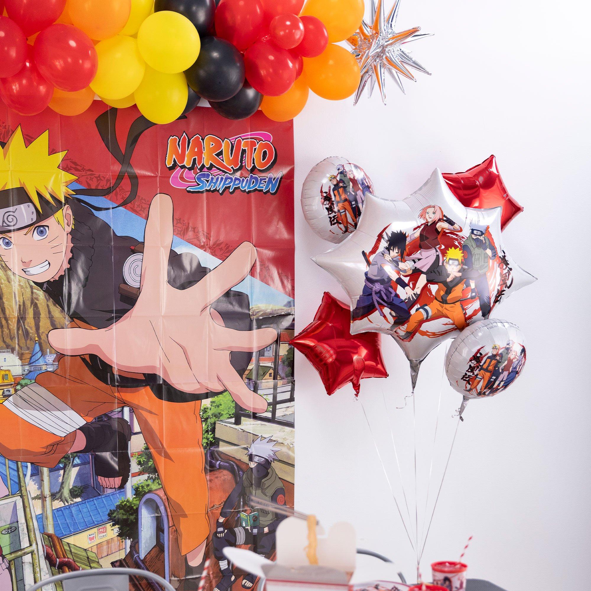 Naruto Shippuden Team 7 Foil Balloon Bouquet. 5pc - Image 3