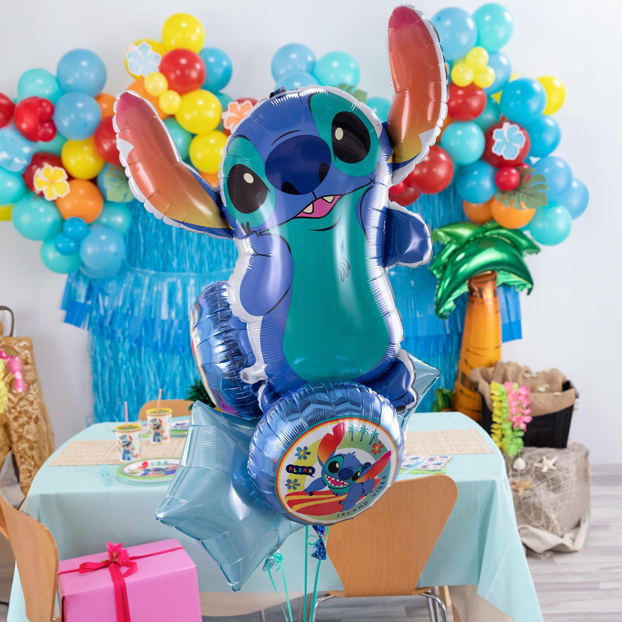Stitch-Shaped Foil Balloon. 33in - Disney Lilo & Stitch - Image 3
