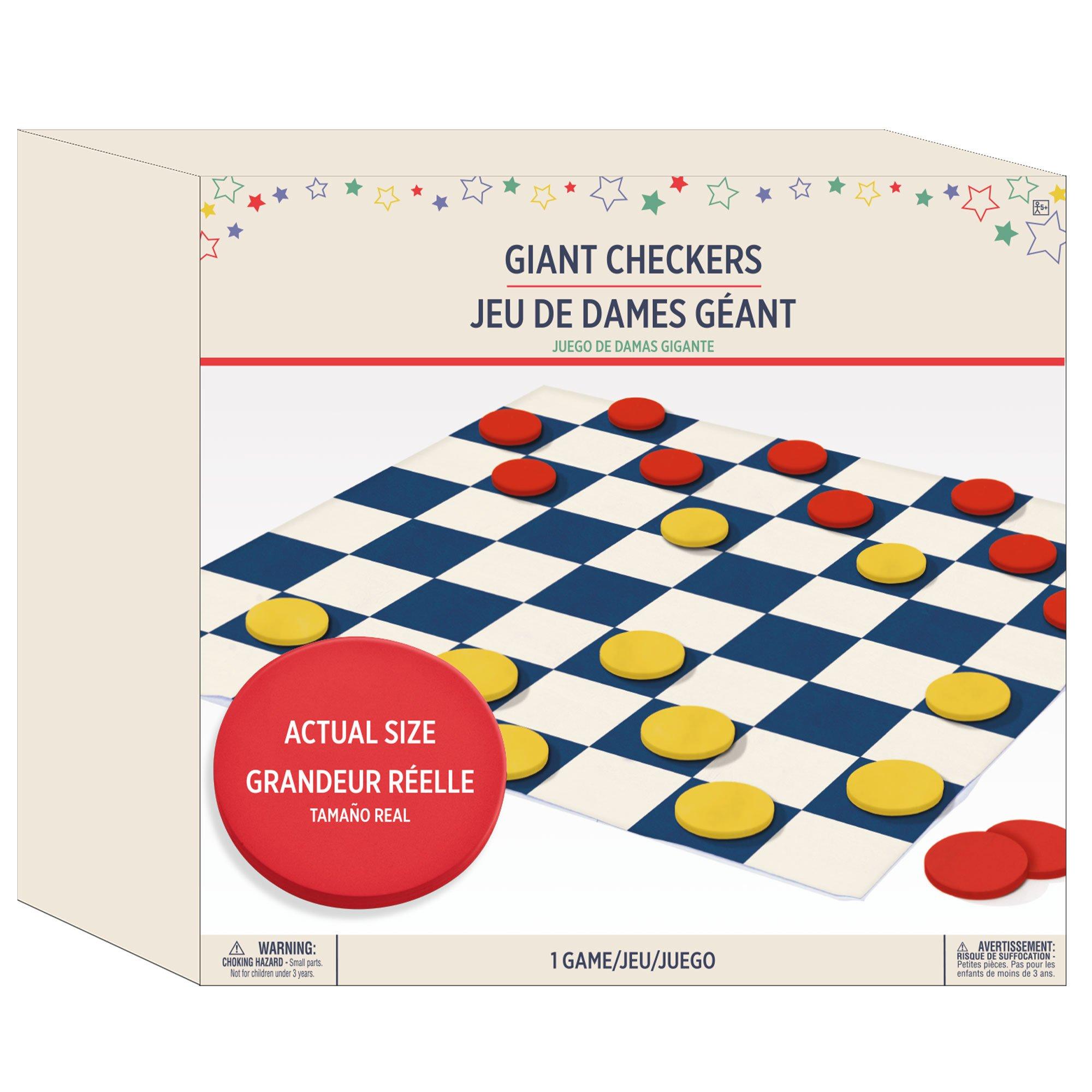 Giant Checkers Game Set. 25pc - Image 3