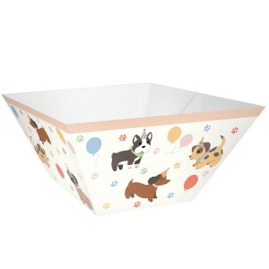 Pawsome Party Paper Snack Bowls. 12in. 3ct