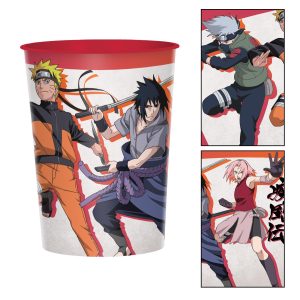 Naruto Shippuden Team 7 Plastic Favor Cup. 16oz