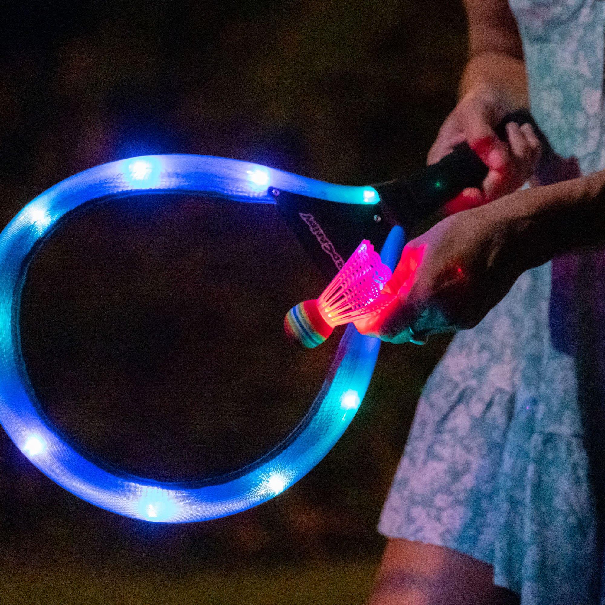 Light-Up LED Badminton Game Set. 4pc - Image 5