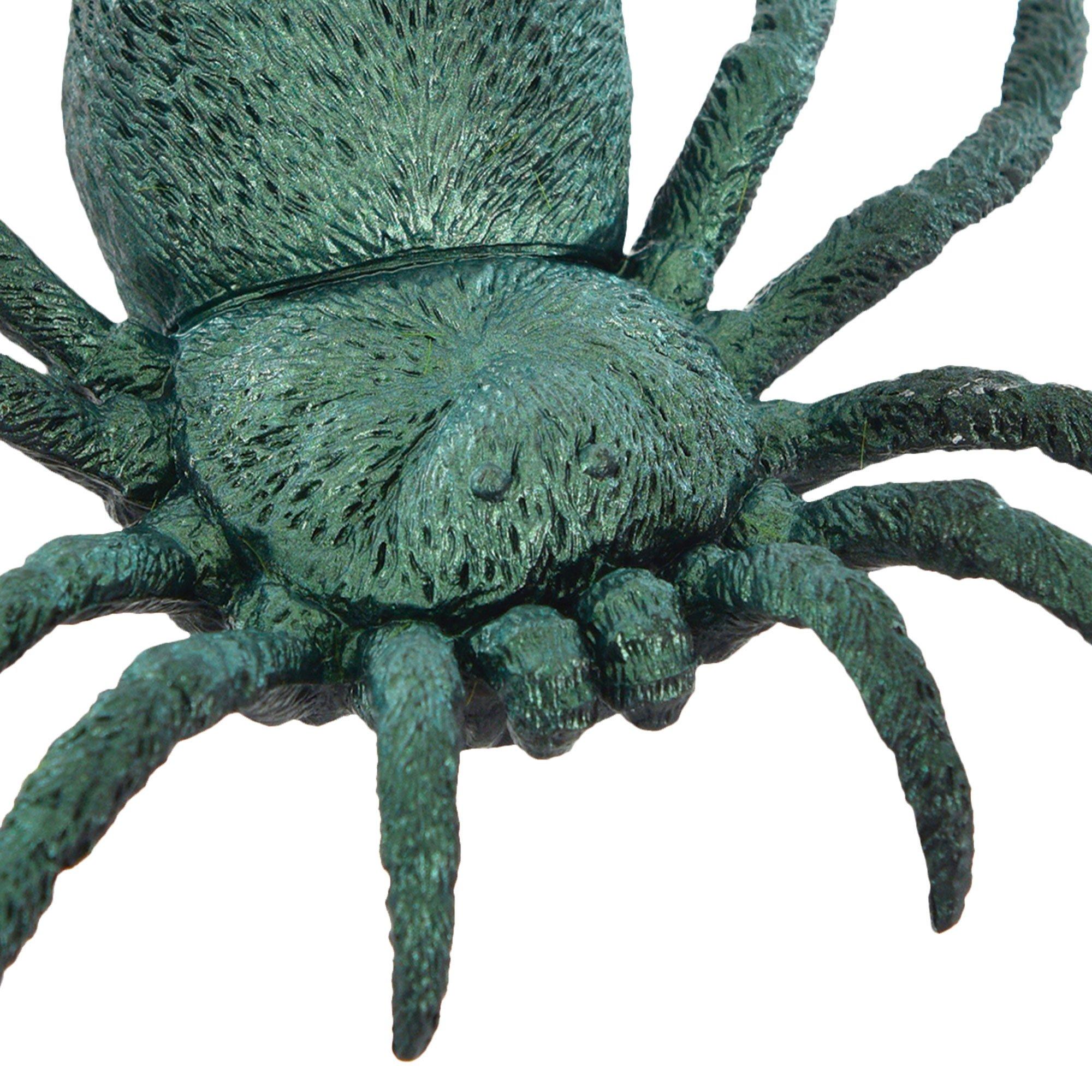 Large Iridescent Plastic Spider. 8in - Image 2