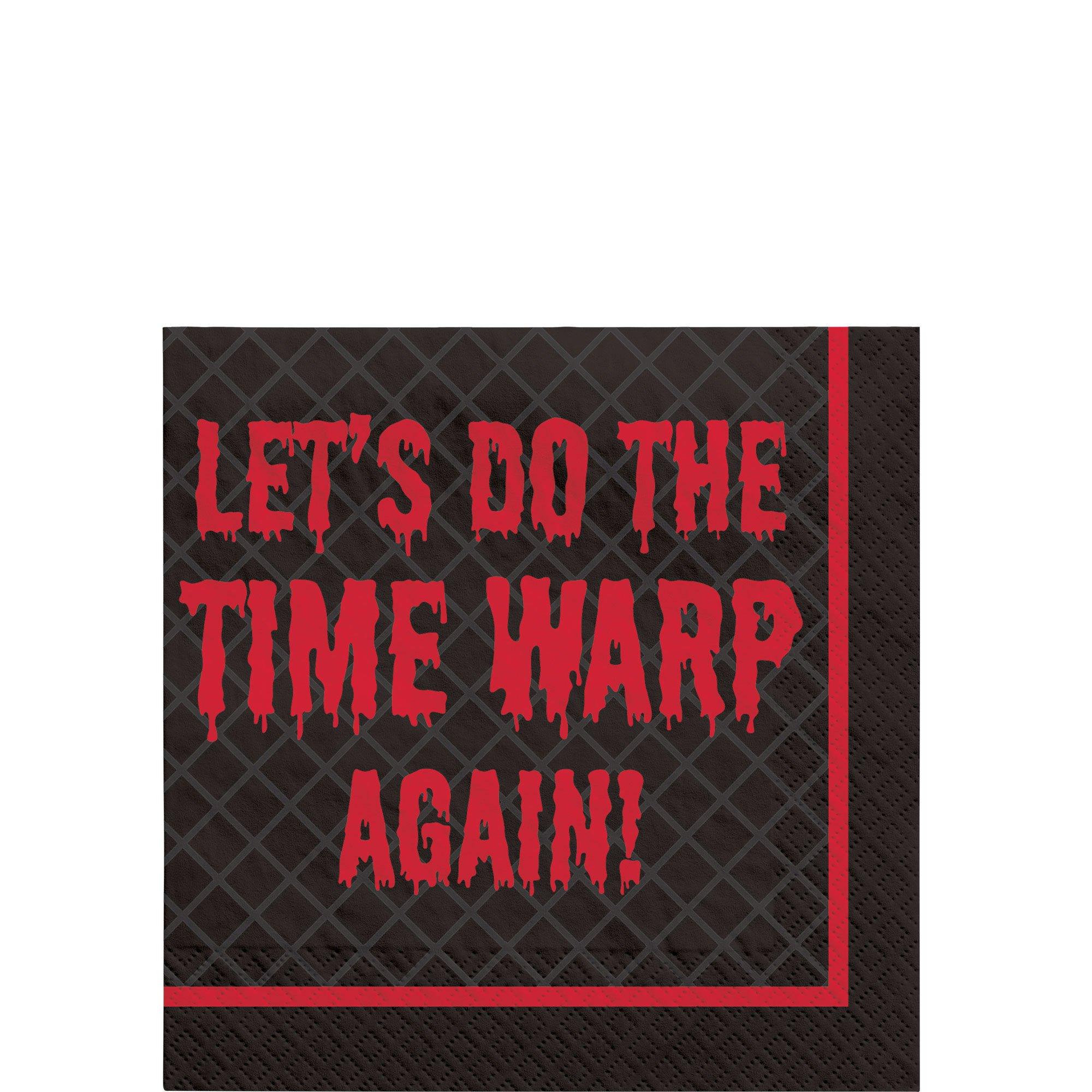 Rocky Horror Show Paper Beverage Napkins. 5in. 36ct