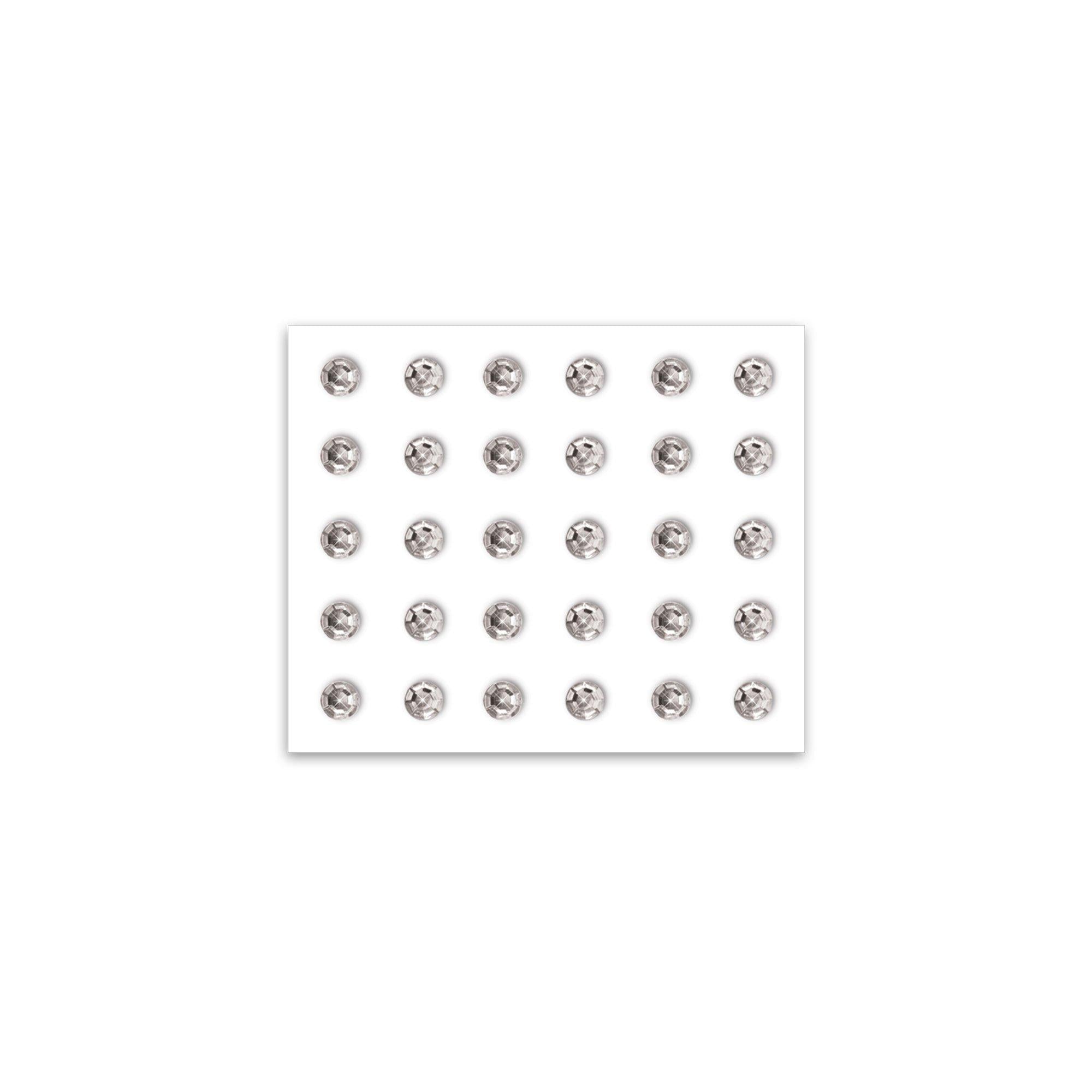 80s Glam Rock Star Temporary Face Tattoo Kit. 95pc - Image 8