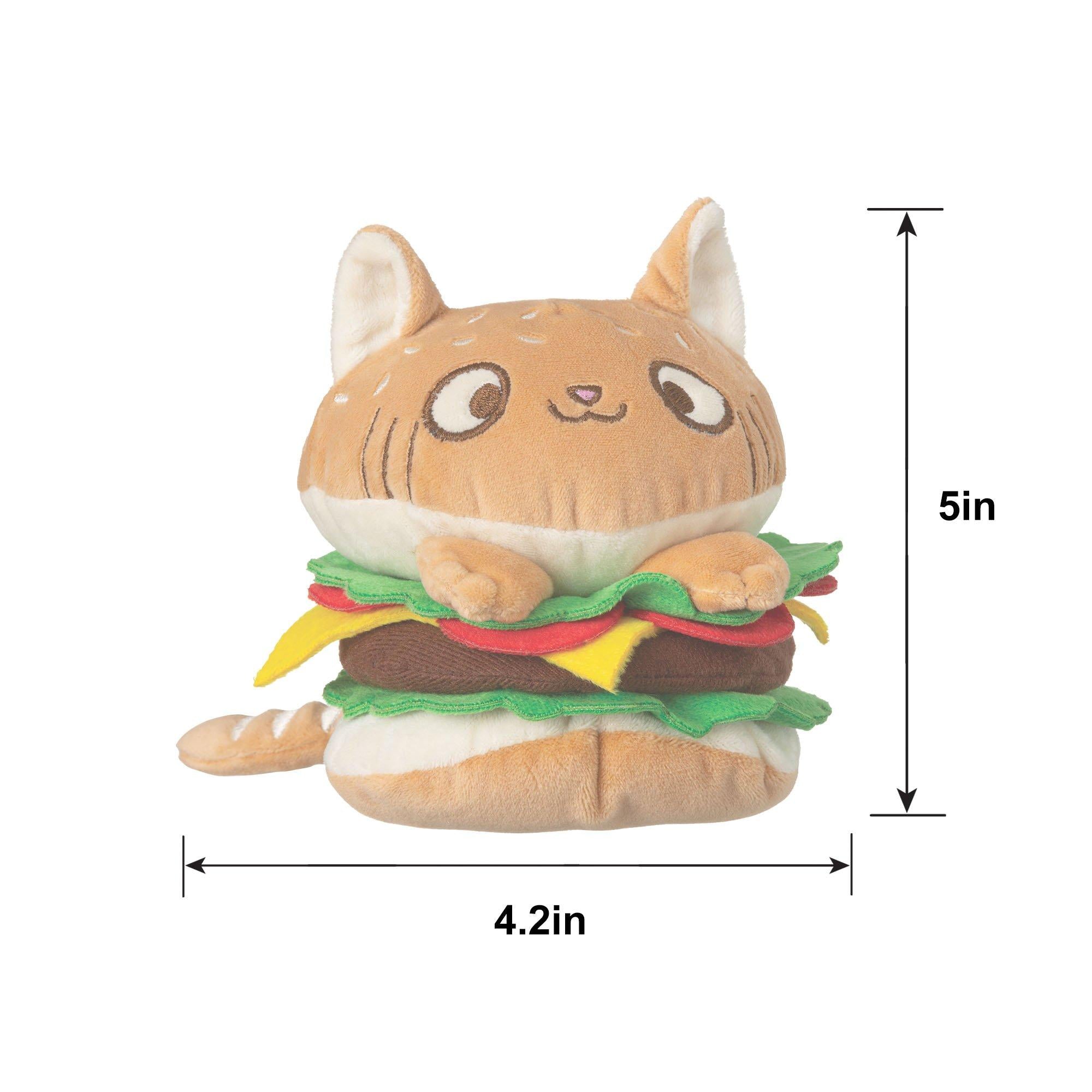 Kitty Burger Plush. 4.2in x 5in - Image 2
