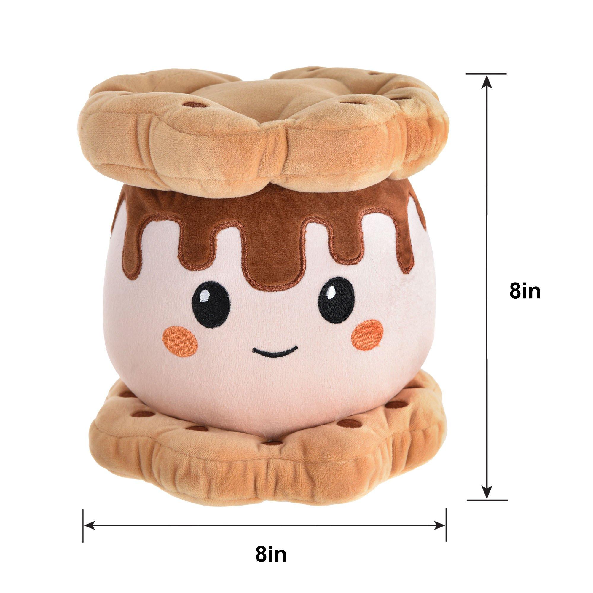 Smiley S'more Plush. 8in x 8in - Image 2