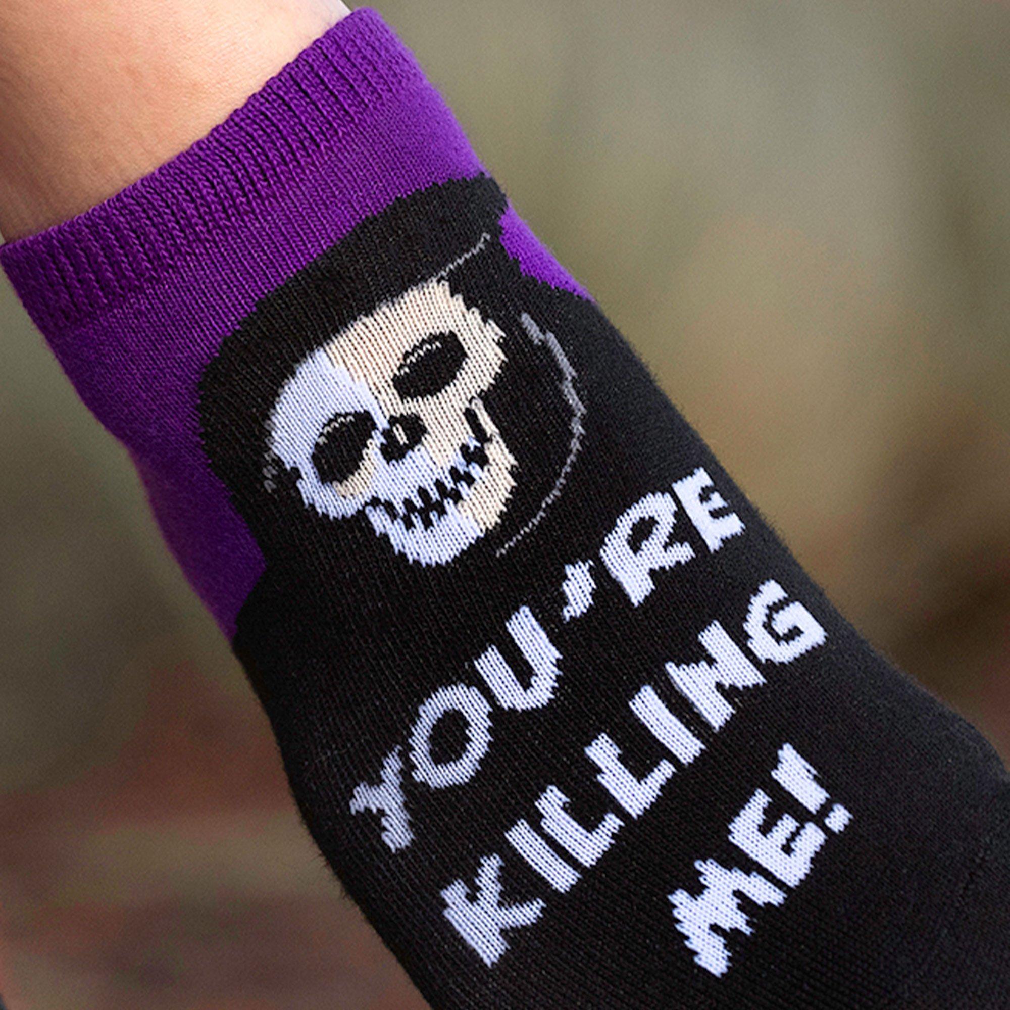 You're Killing Me Halloween Ankle Socks - Image 4