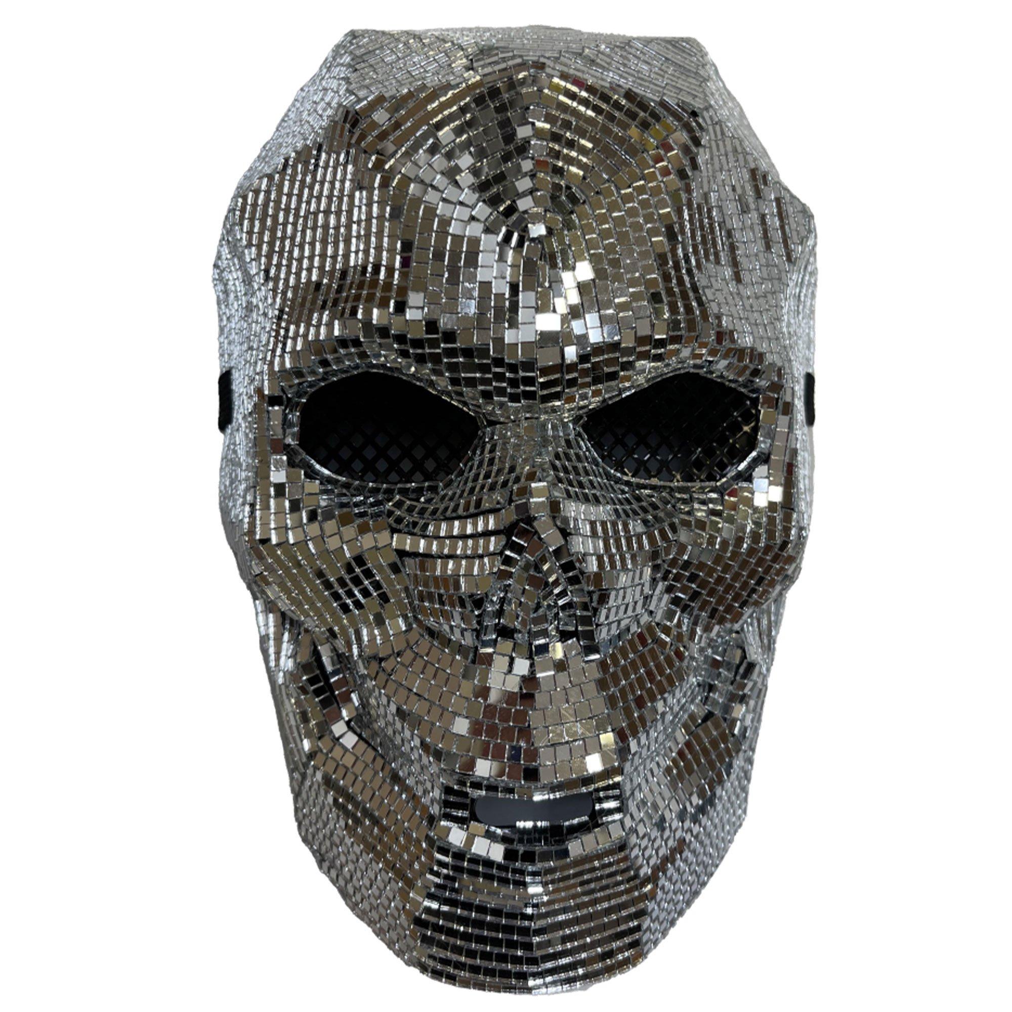 Mirrored Skull Face Mask - Image 3