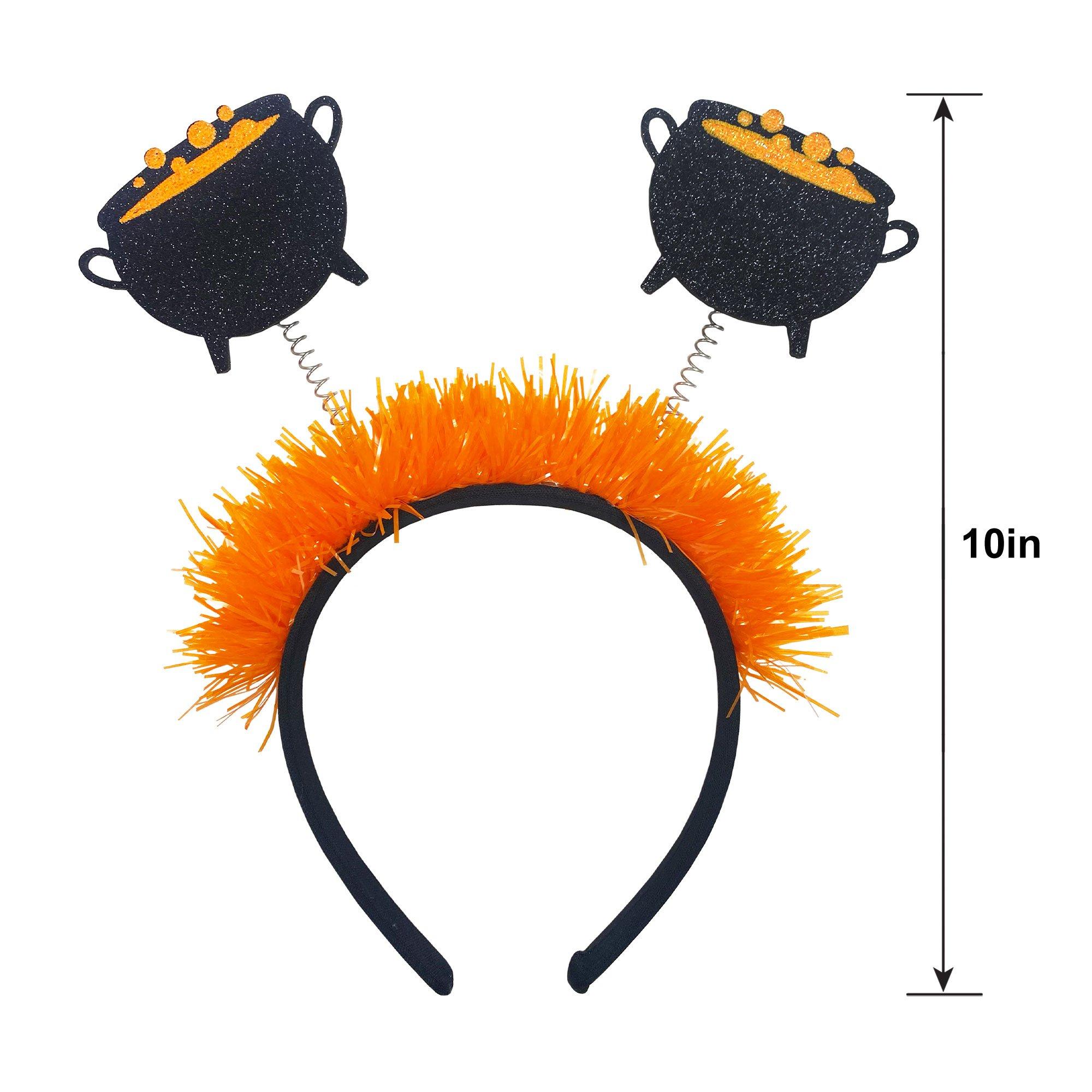 Glitter Bubbling Cauldron Halloween Head Bopper - Image 3