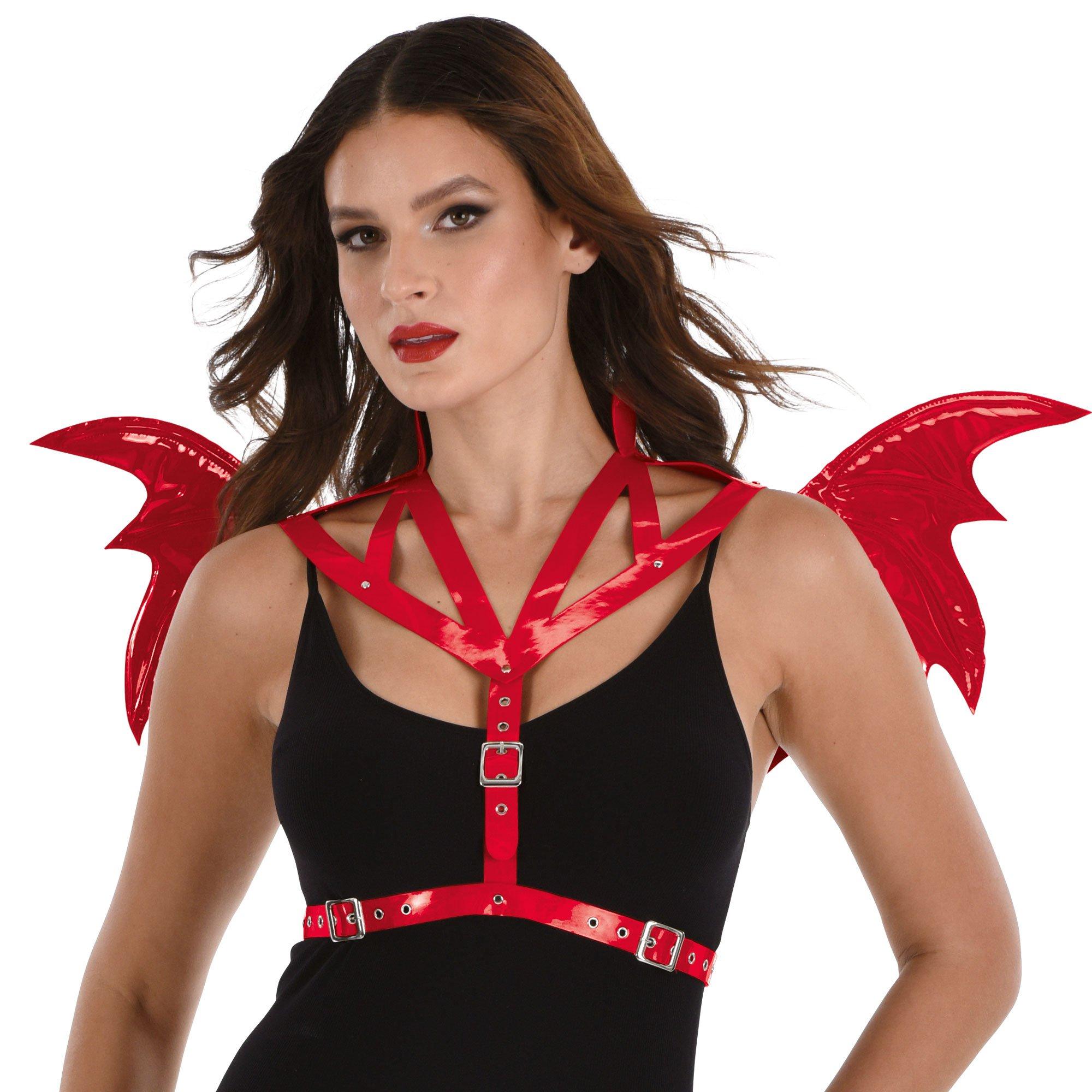 Adult Red Devil Club Wing Harness - Image 3