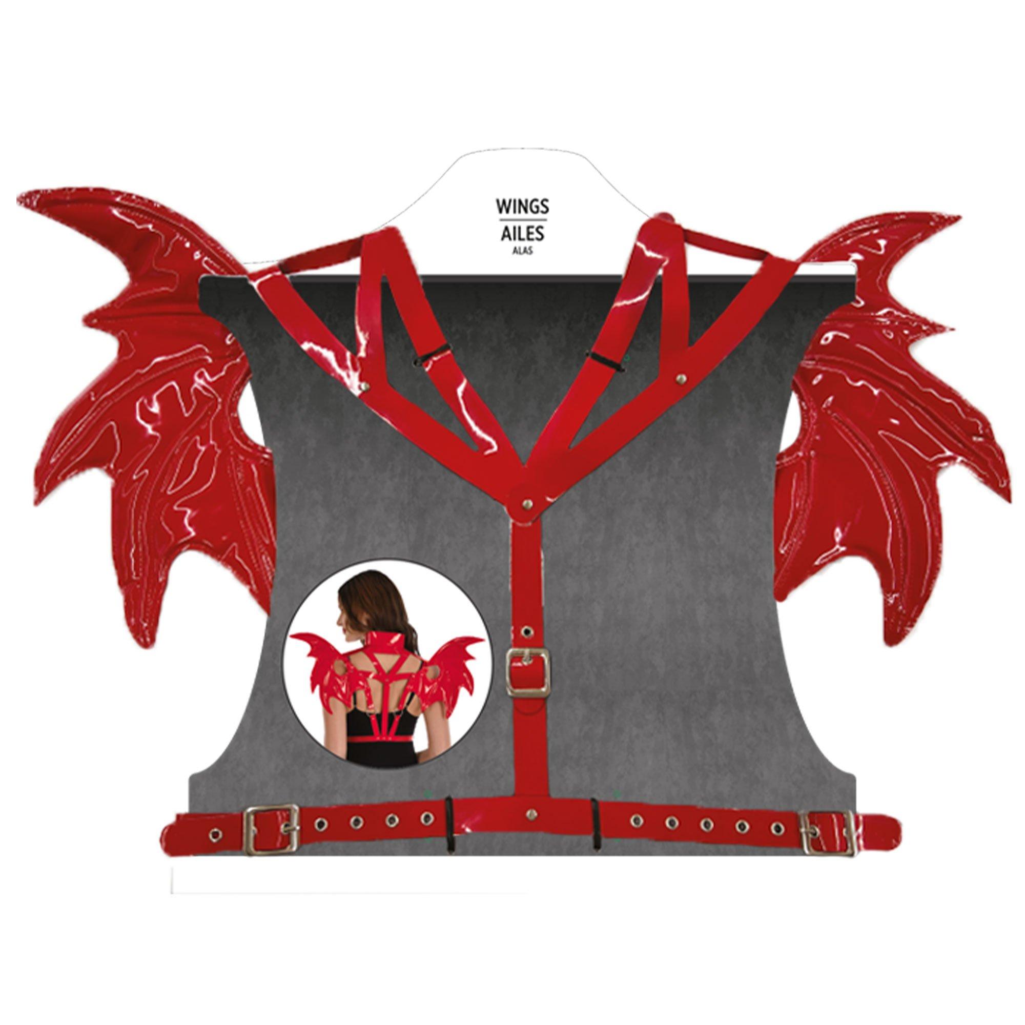 Adult Red Devil Club Wing Harness - Image 6