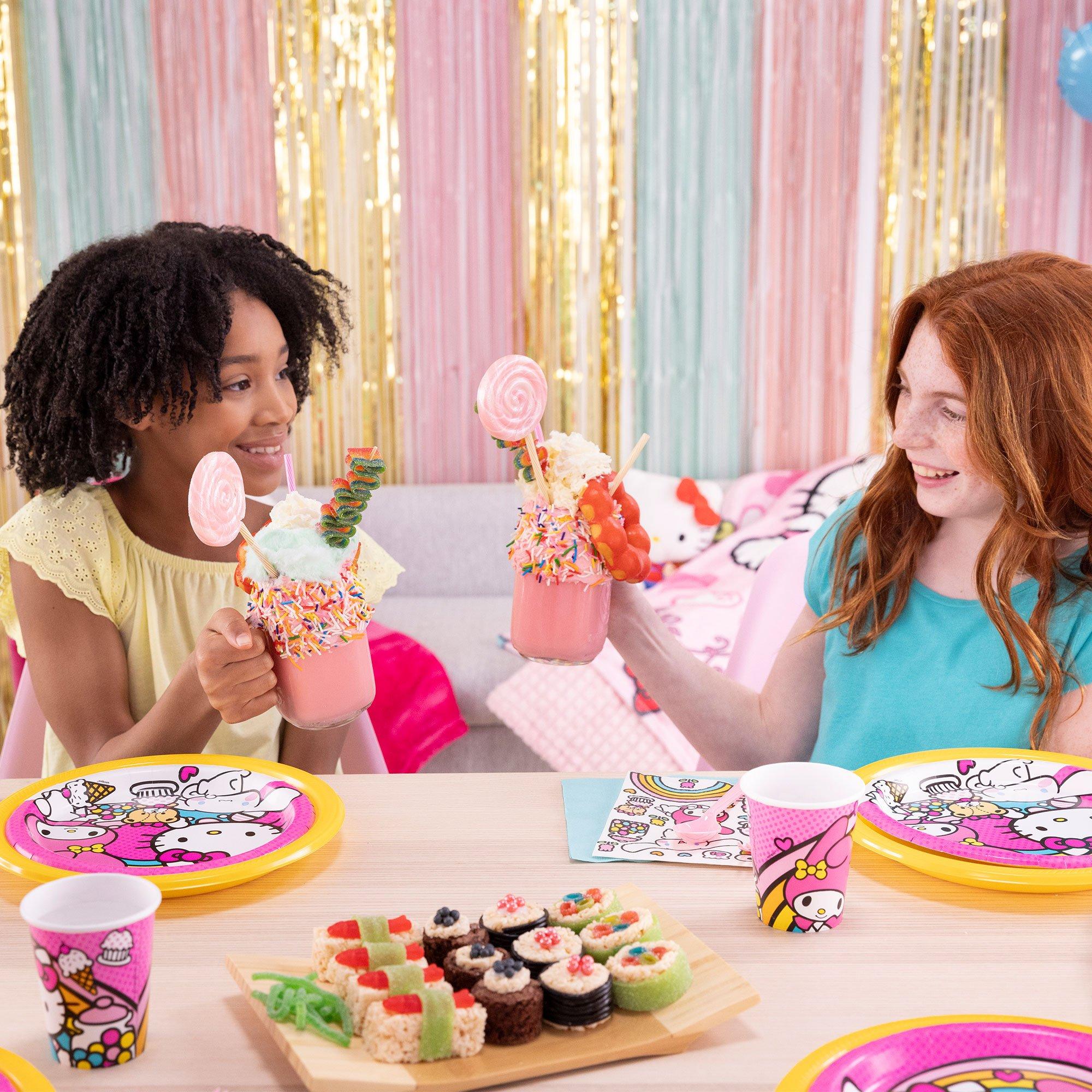 Hello Kitty and Friends Dessert Plates. 7in. 8ct - Sanrio - Image 3