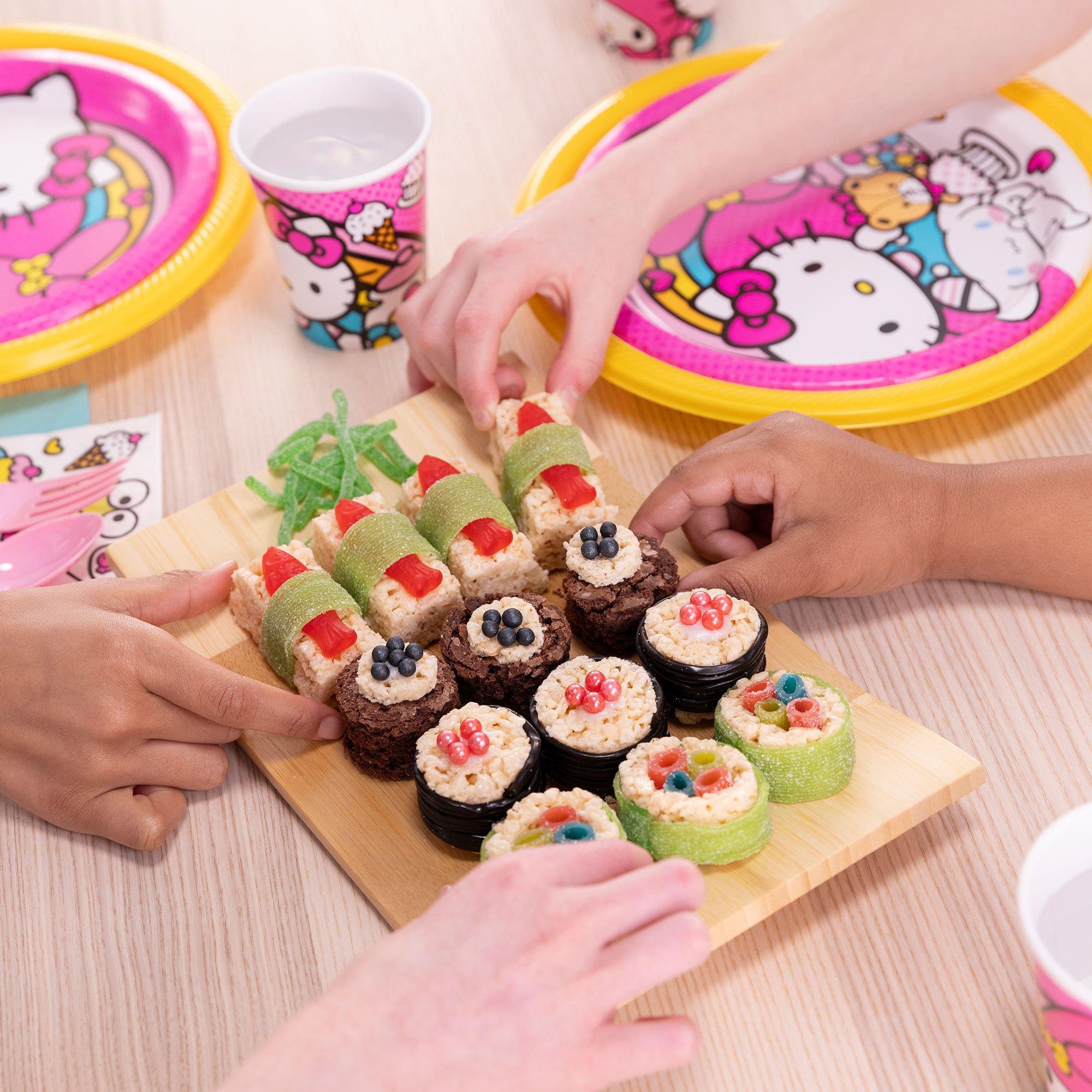 Hello Kitty and Friends Dessert Plates. 7in. 8ct - Sanrio - Image 4