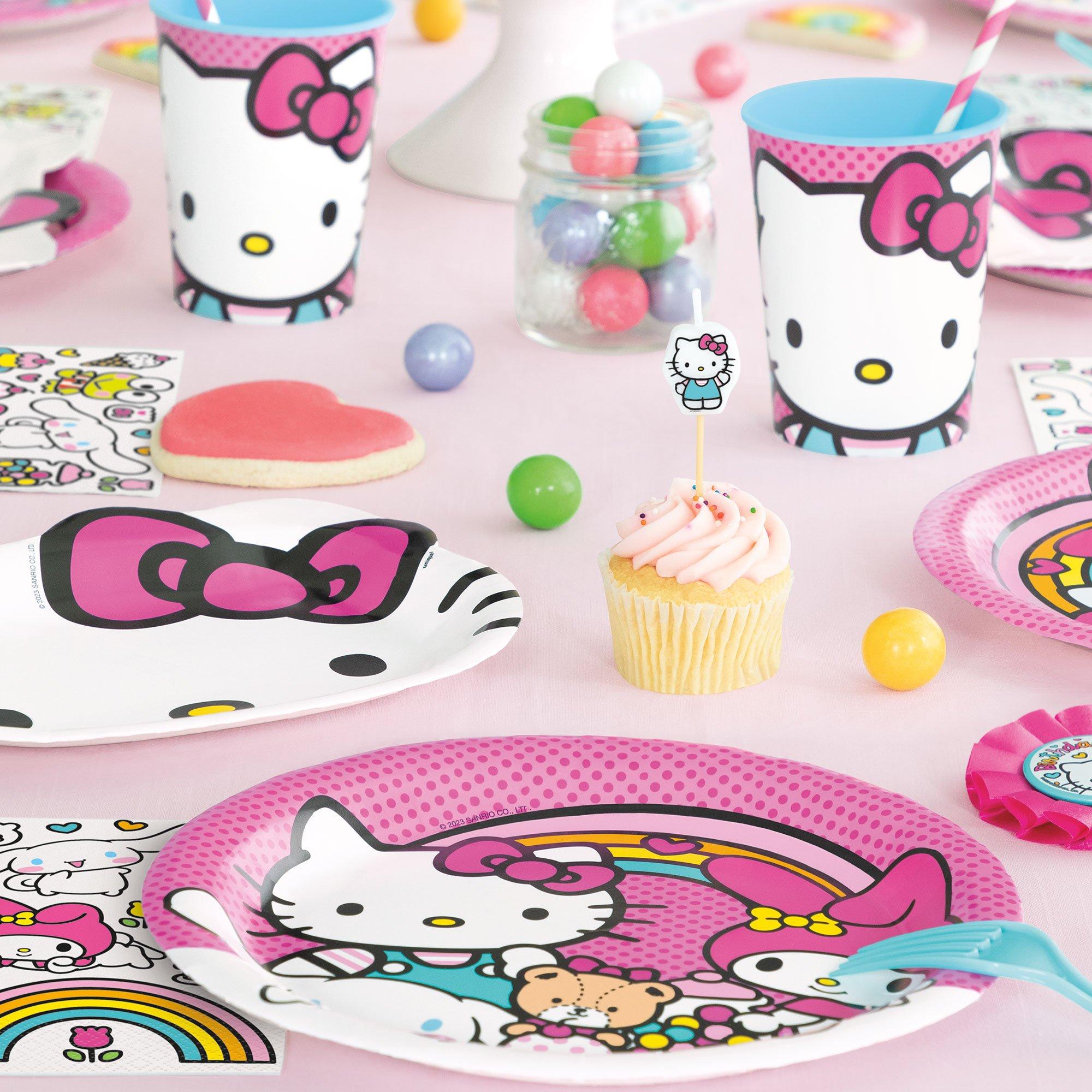 Hello Kitty and Friends Lunch Plates. 9in. 8ct - Sanrio - Image 3