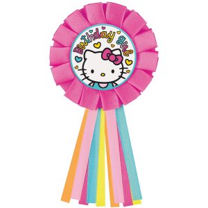 Hello Kitty Birthday Girl Badge. 3.25in x 7.5in - Sanrio