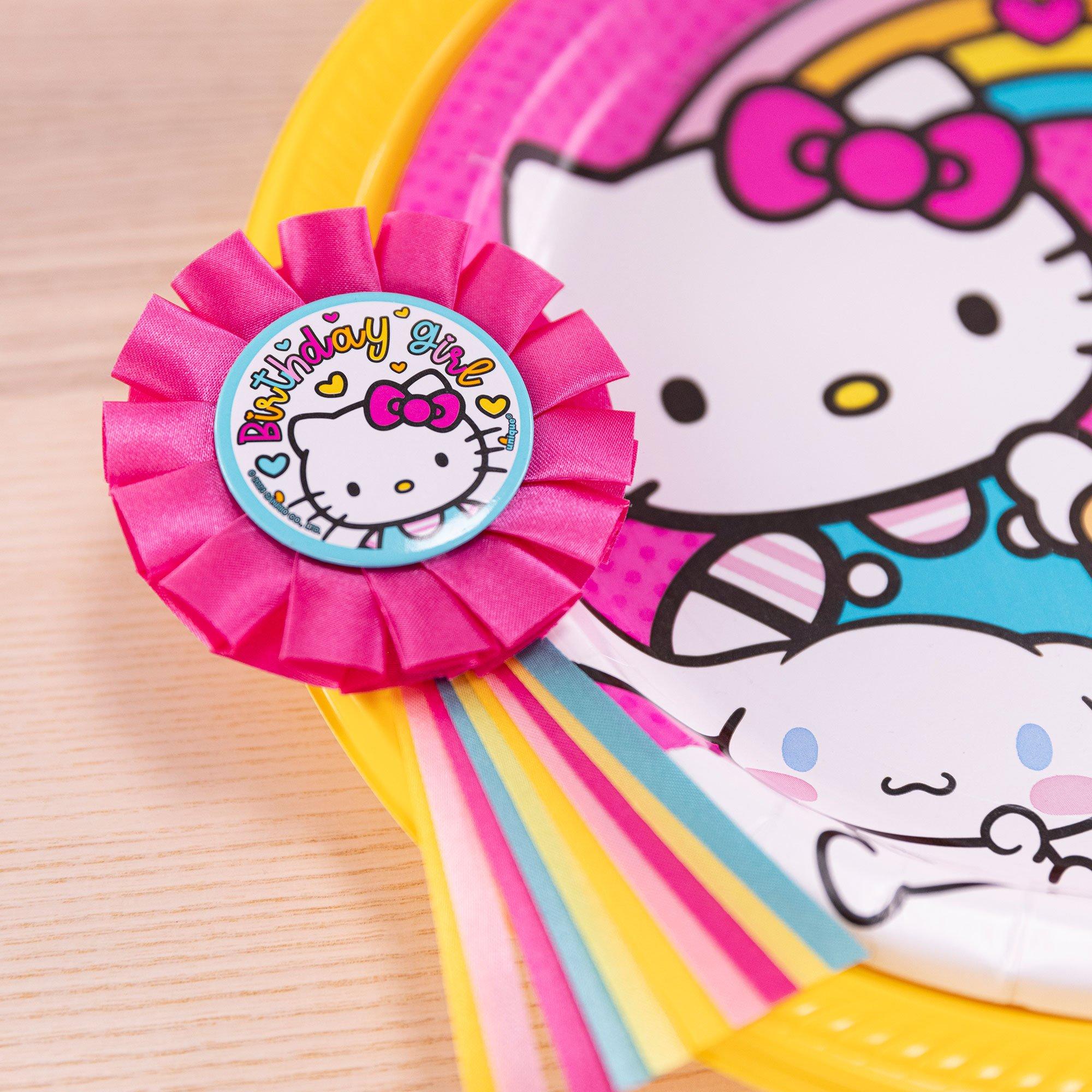 Hello Kitty Birthday Girl Badge. 3.25in x 7.5in - Sanrio - Image 3