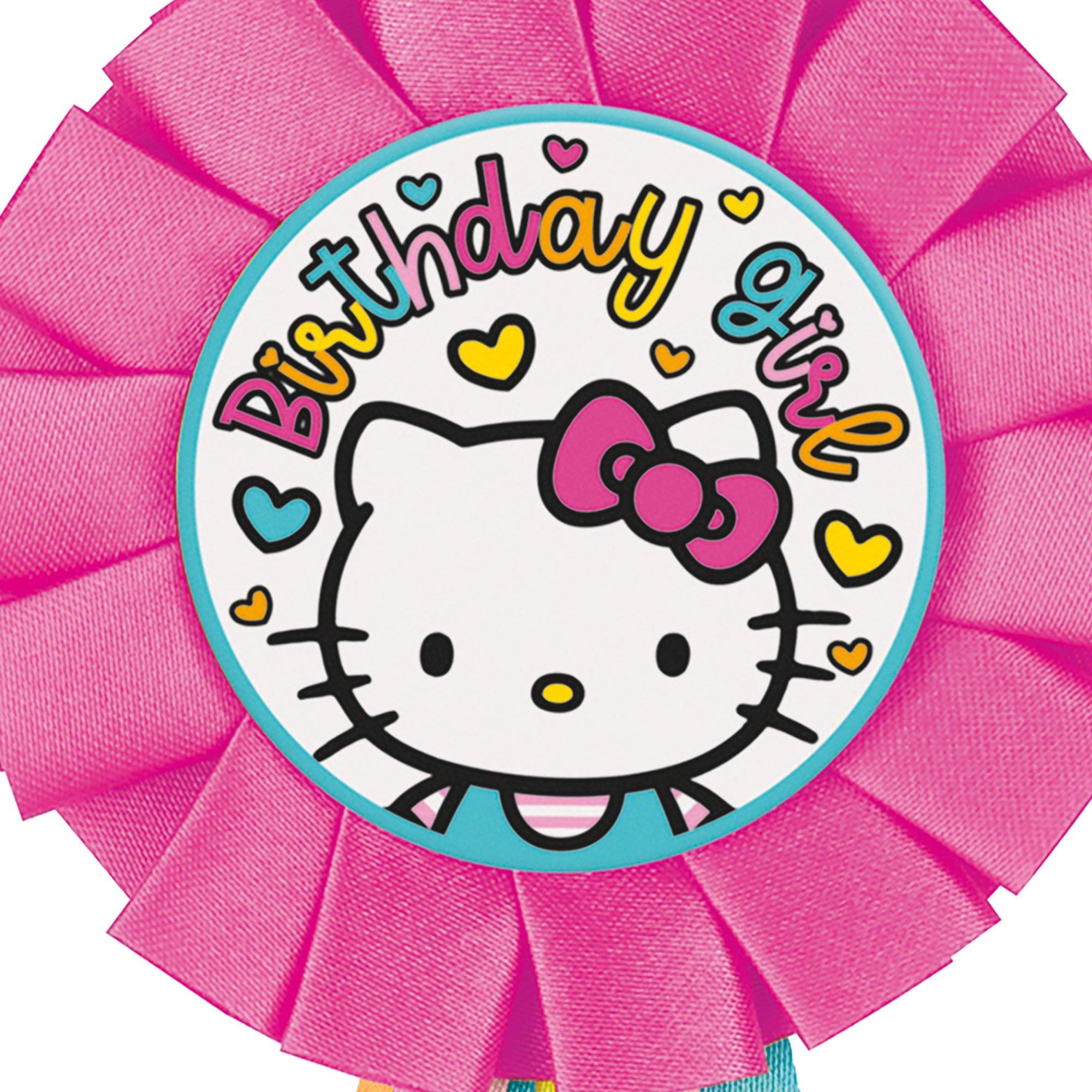 Hello Kitty Birthday Girl Badge. 3.25in x 7.5in - Sanrio - Image 5