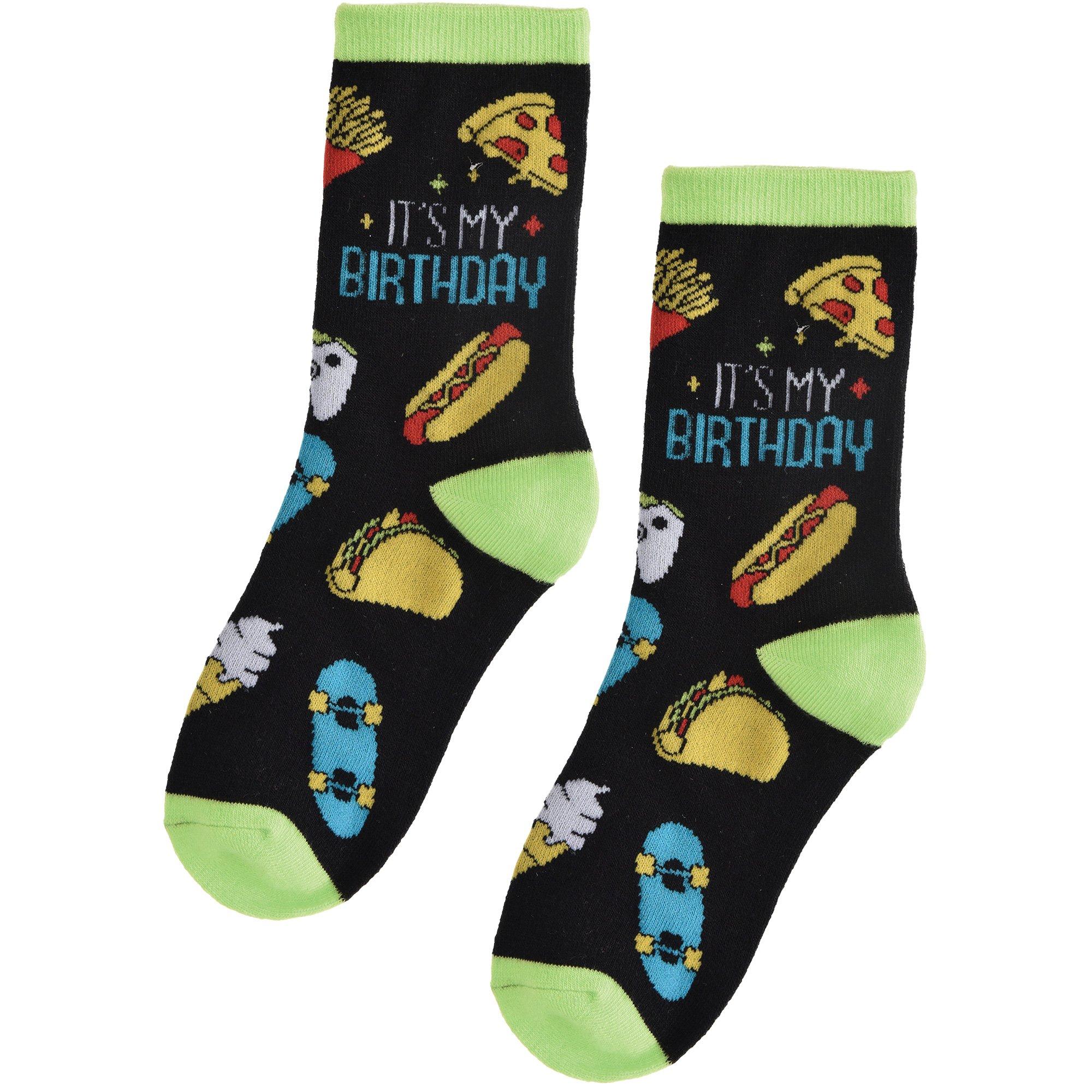 Boys It's My Birthday Pair of Socks